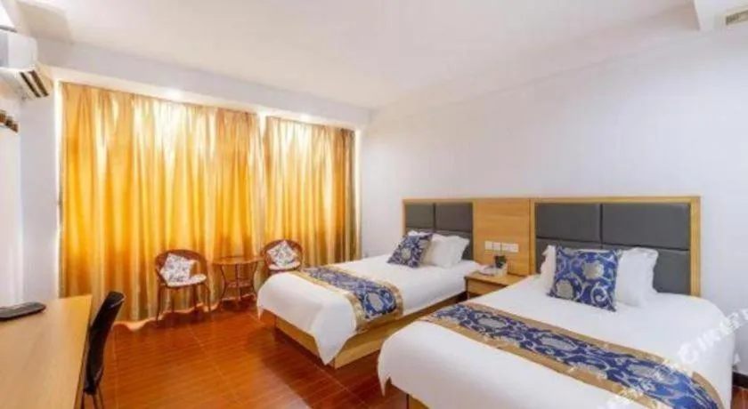 Bed in Yue Lai Yue Hotel