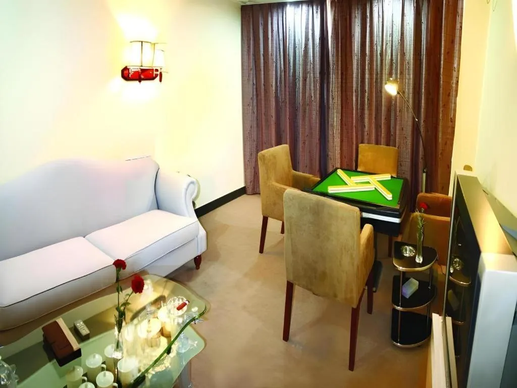 Bed in Yue Lai Yue Hotel