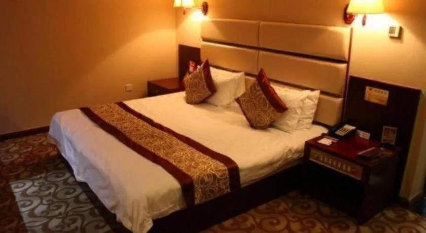 Bed in Yue Lai Yue Hotel