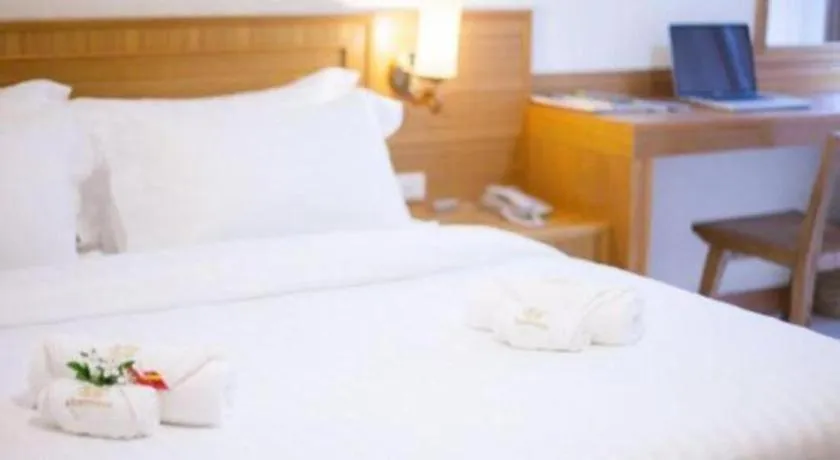 Bed in Muanmanee Boutique Hotel