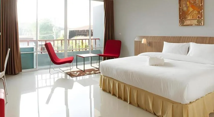 Bed in Soontree House Hotel