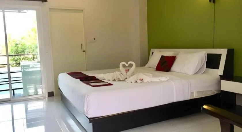 Bed in Nan Treasure Hotel