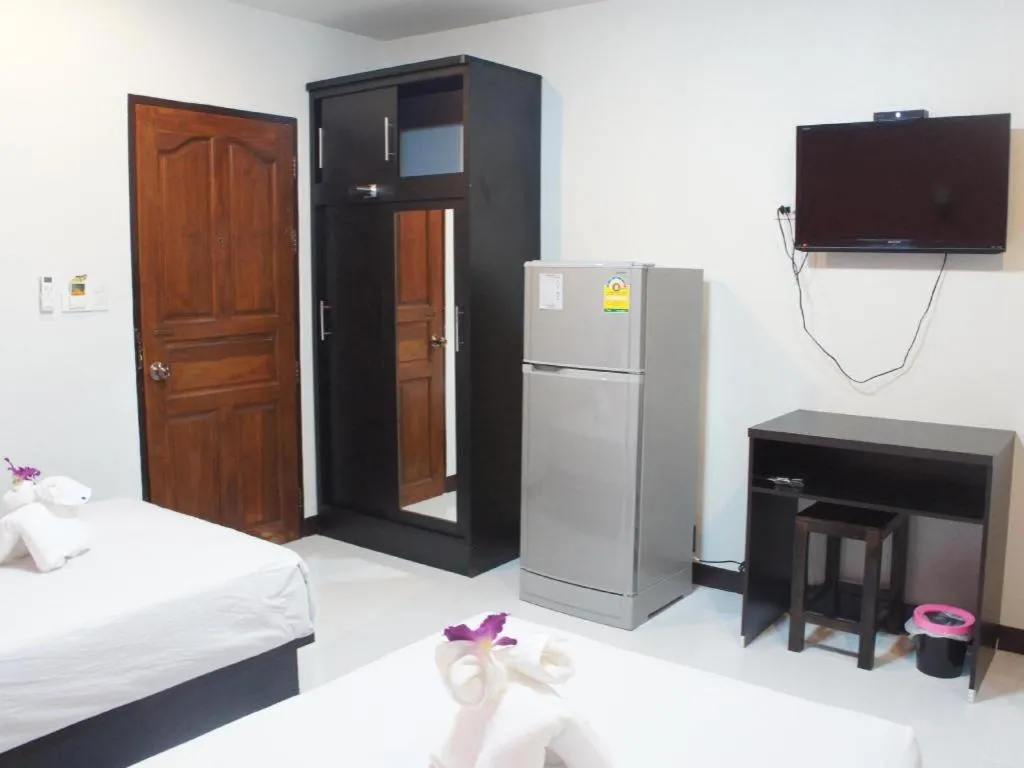 Bed in Nan Treasure Hotel