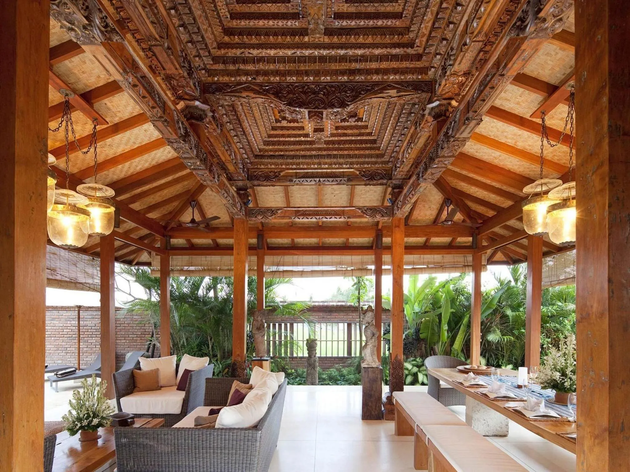 Living room in Dea Villas