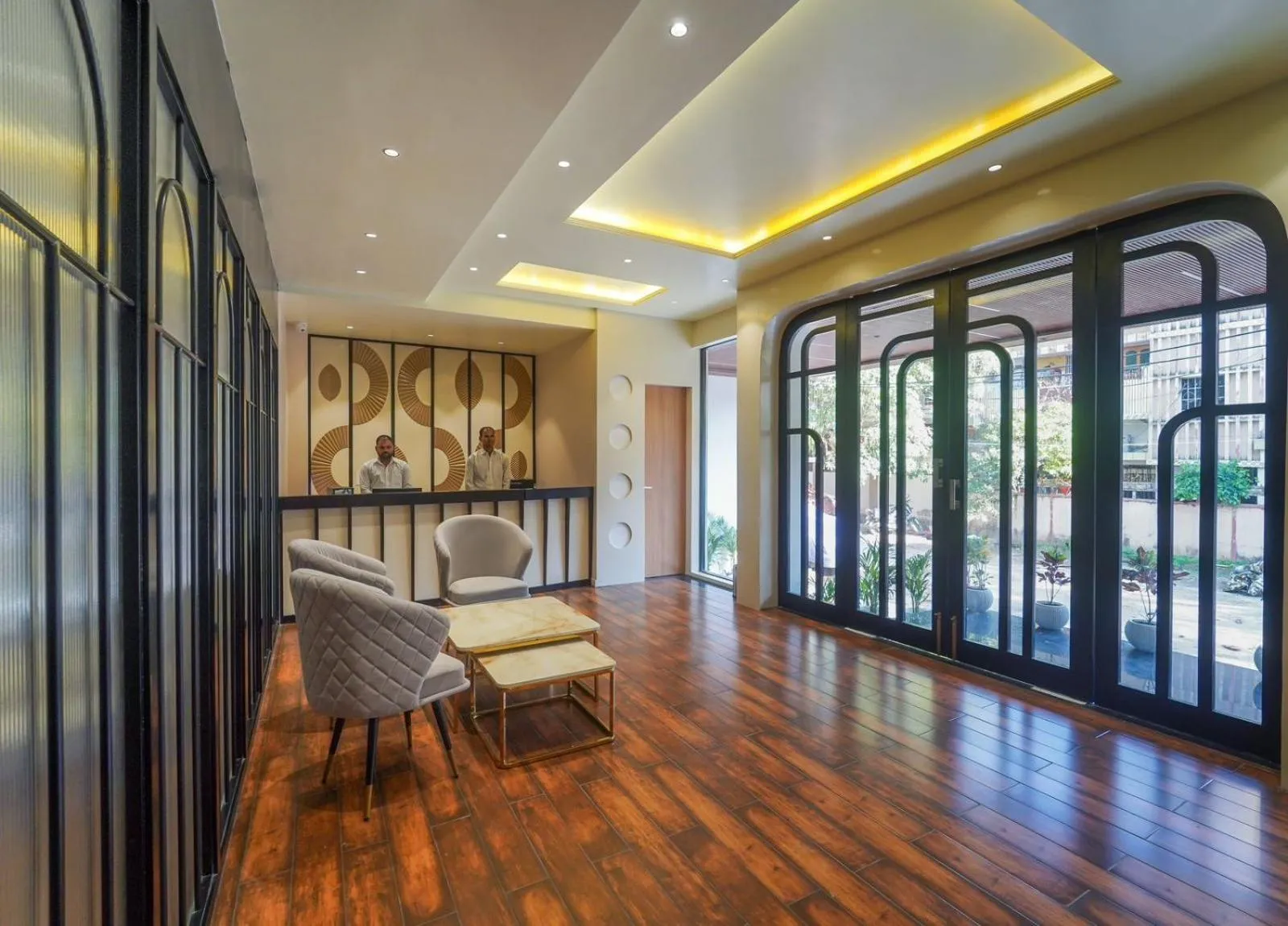 Seating area in THE URBAN VILLA