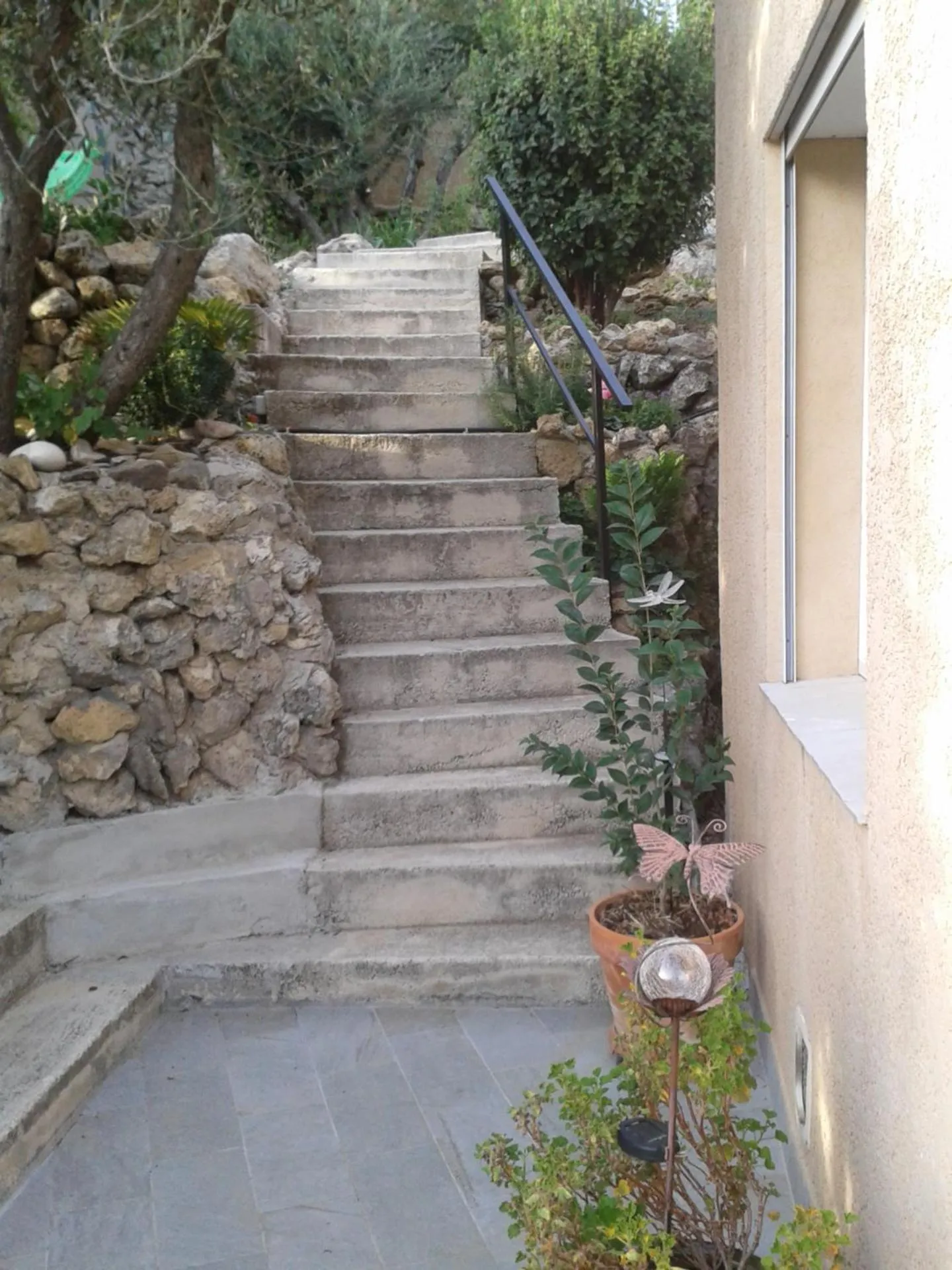 Garden view in B&B La Campagne