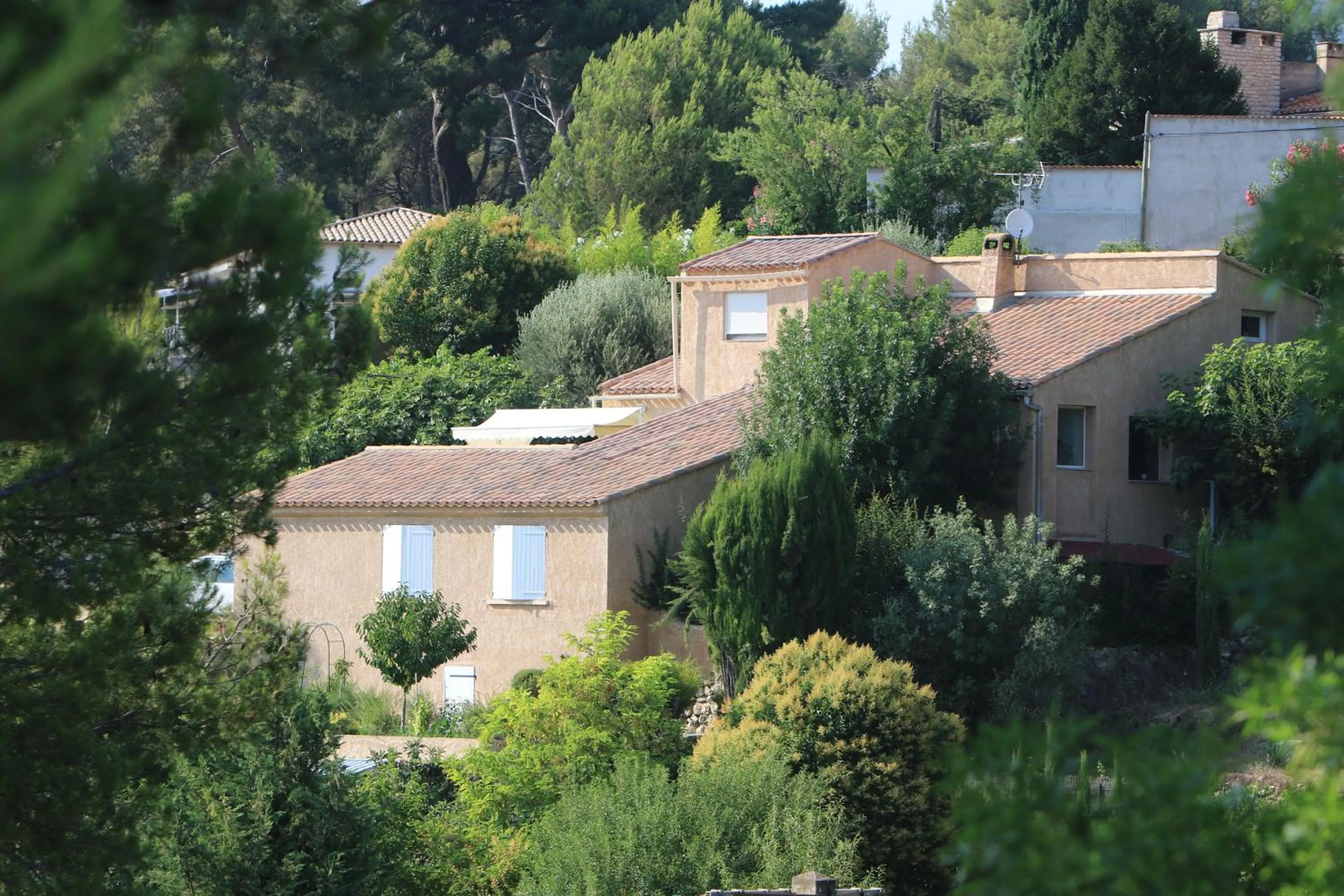 Landmark view in B&B La Campagne