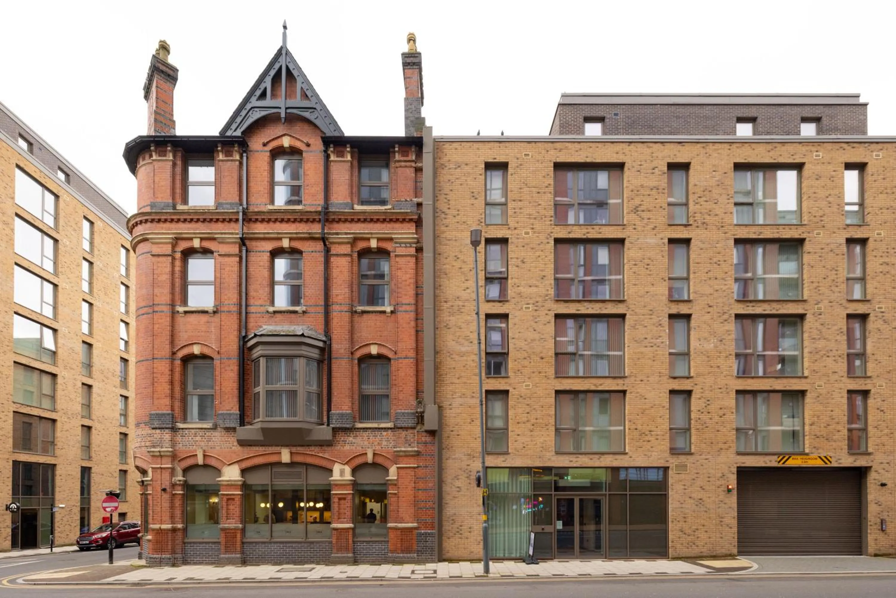Communal lounge/ TV room in Charles Hope Birmingham Centre