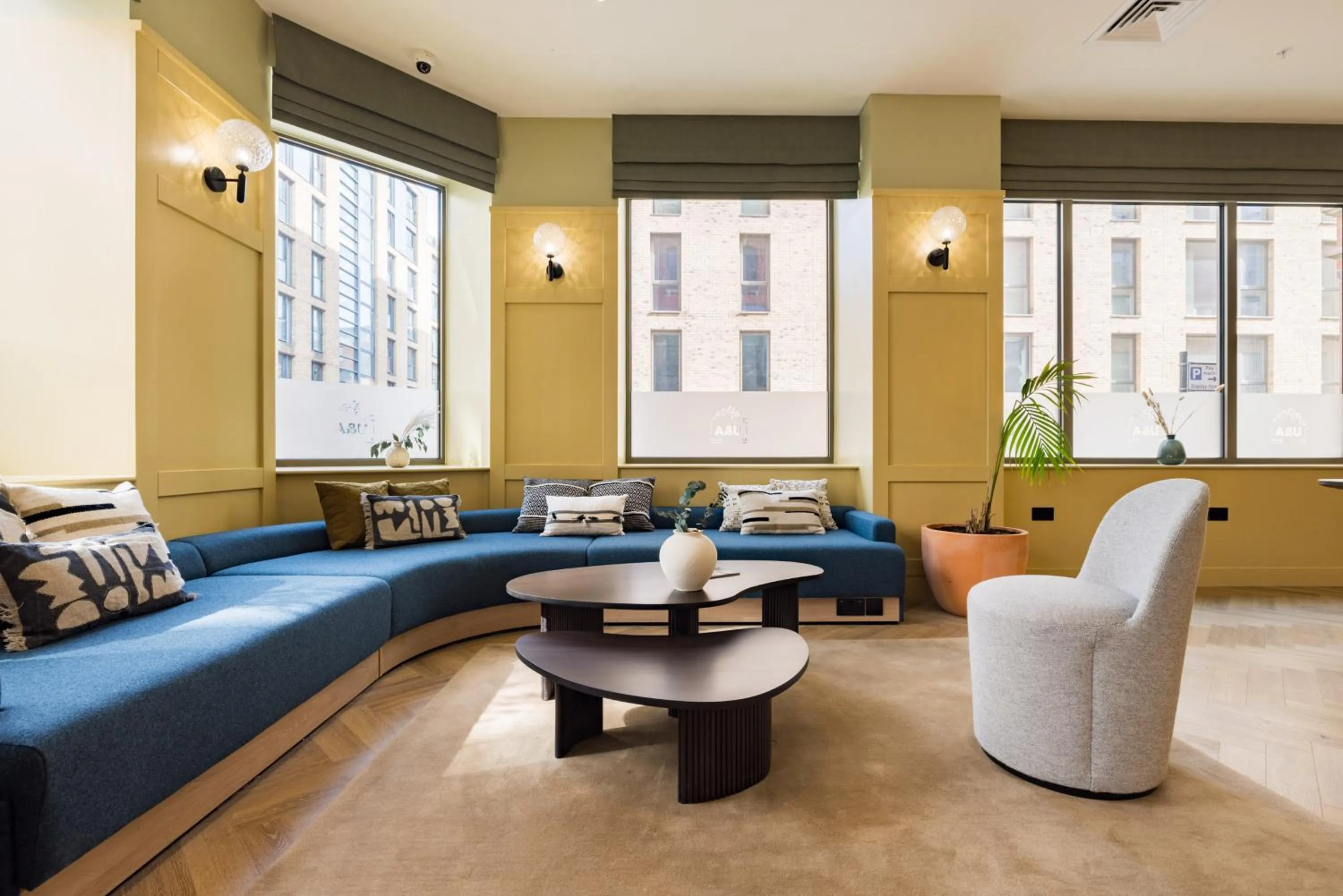 Communal lounge/ TV room in Charles Hope Birmingham Centre