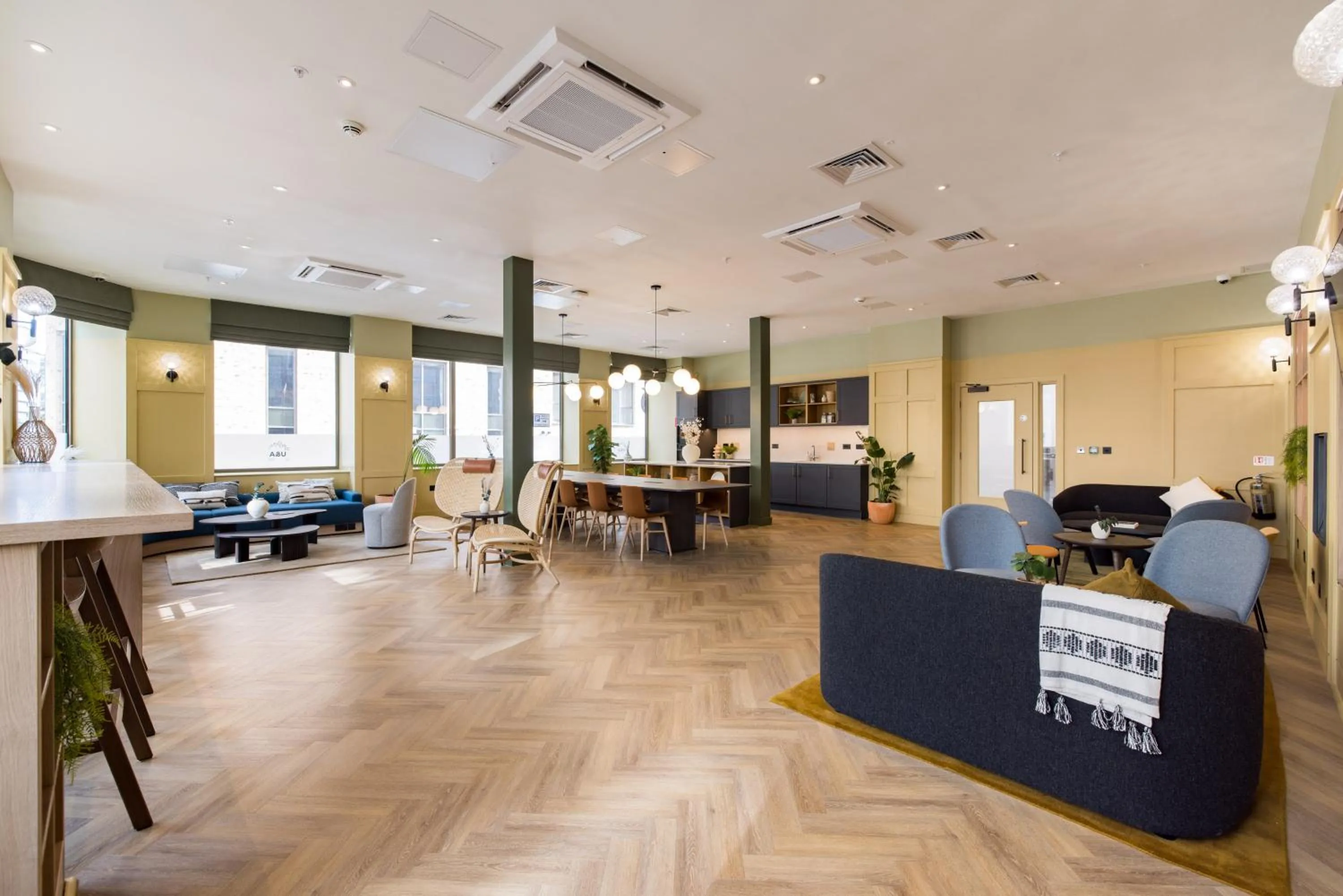 Communal lounge/ TV room in Charles Hope Birmingham Centre