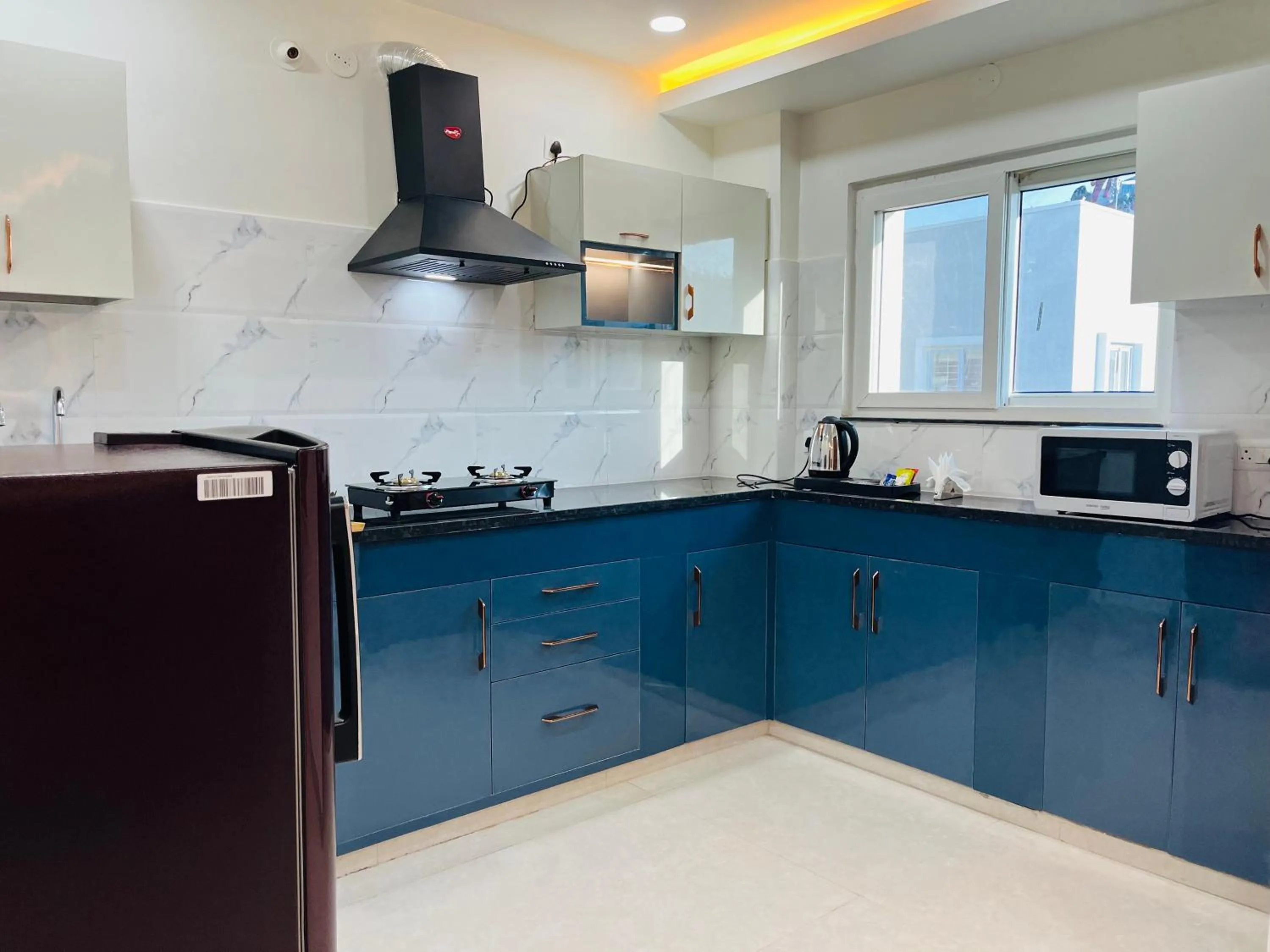 kitchen in Hotel Viola Suites Madhapur, Business Hotel