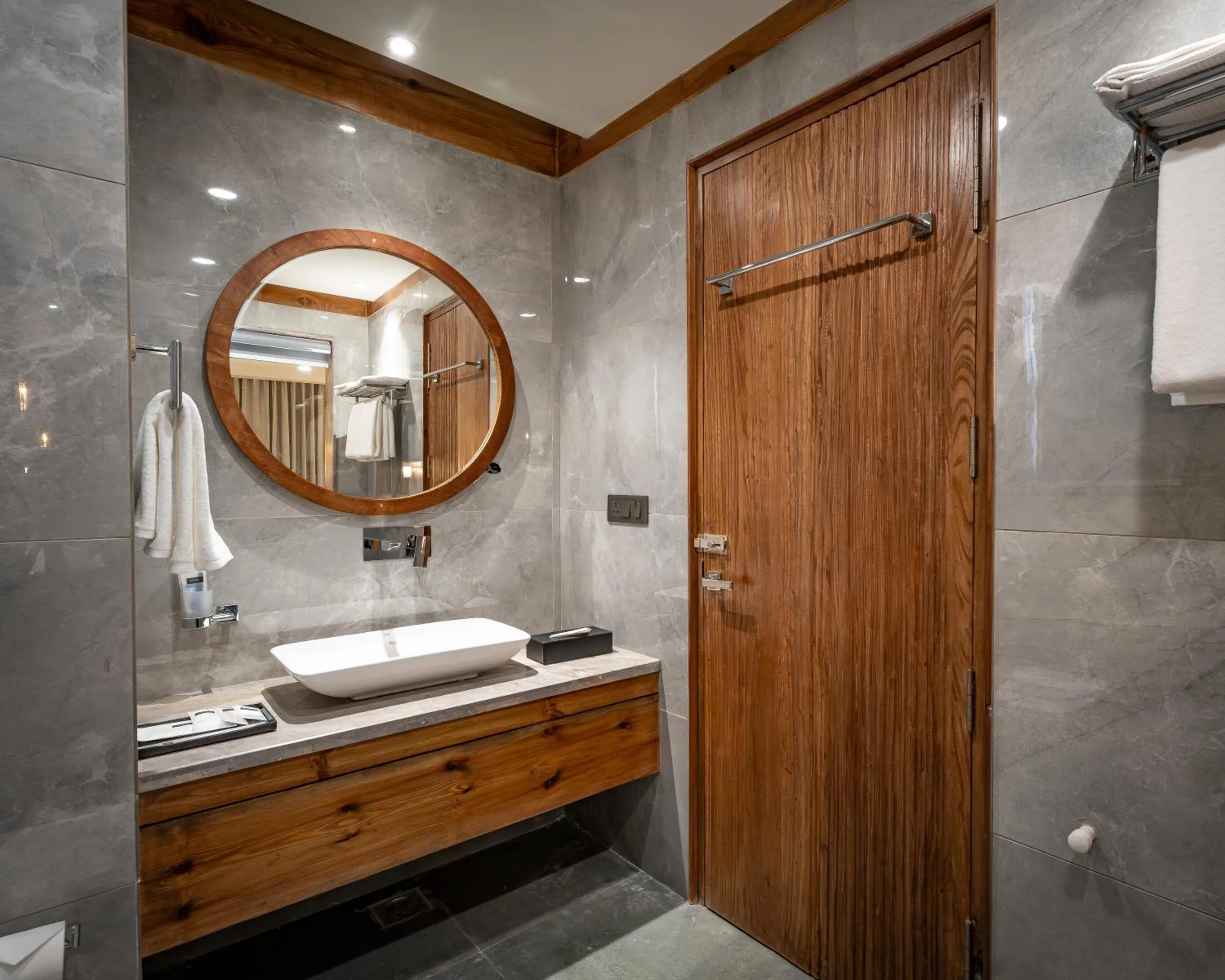 Shower in The Highland Ladakh