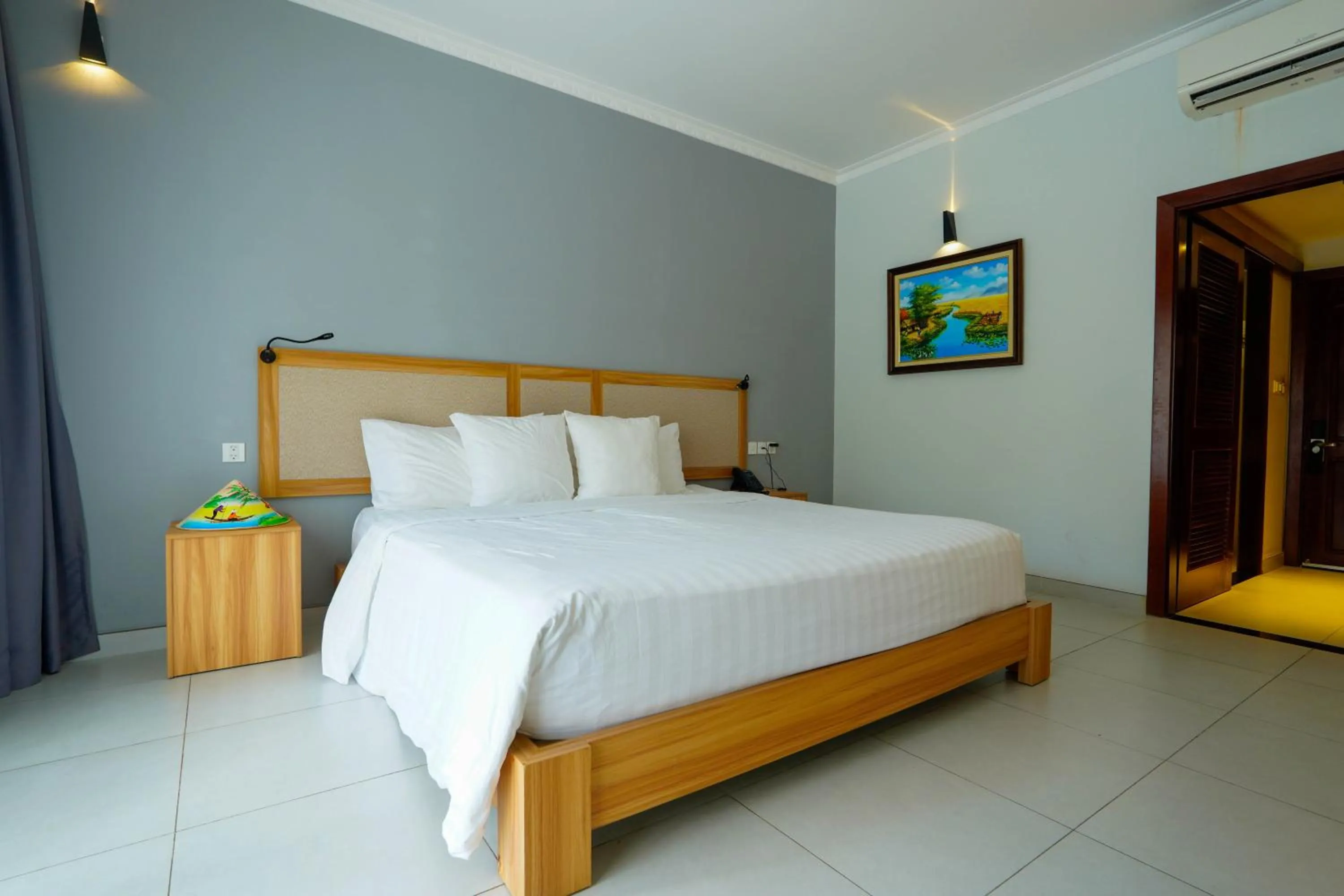 Bed in Mercury Phu Quoc Resort & Villas