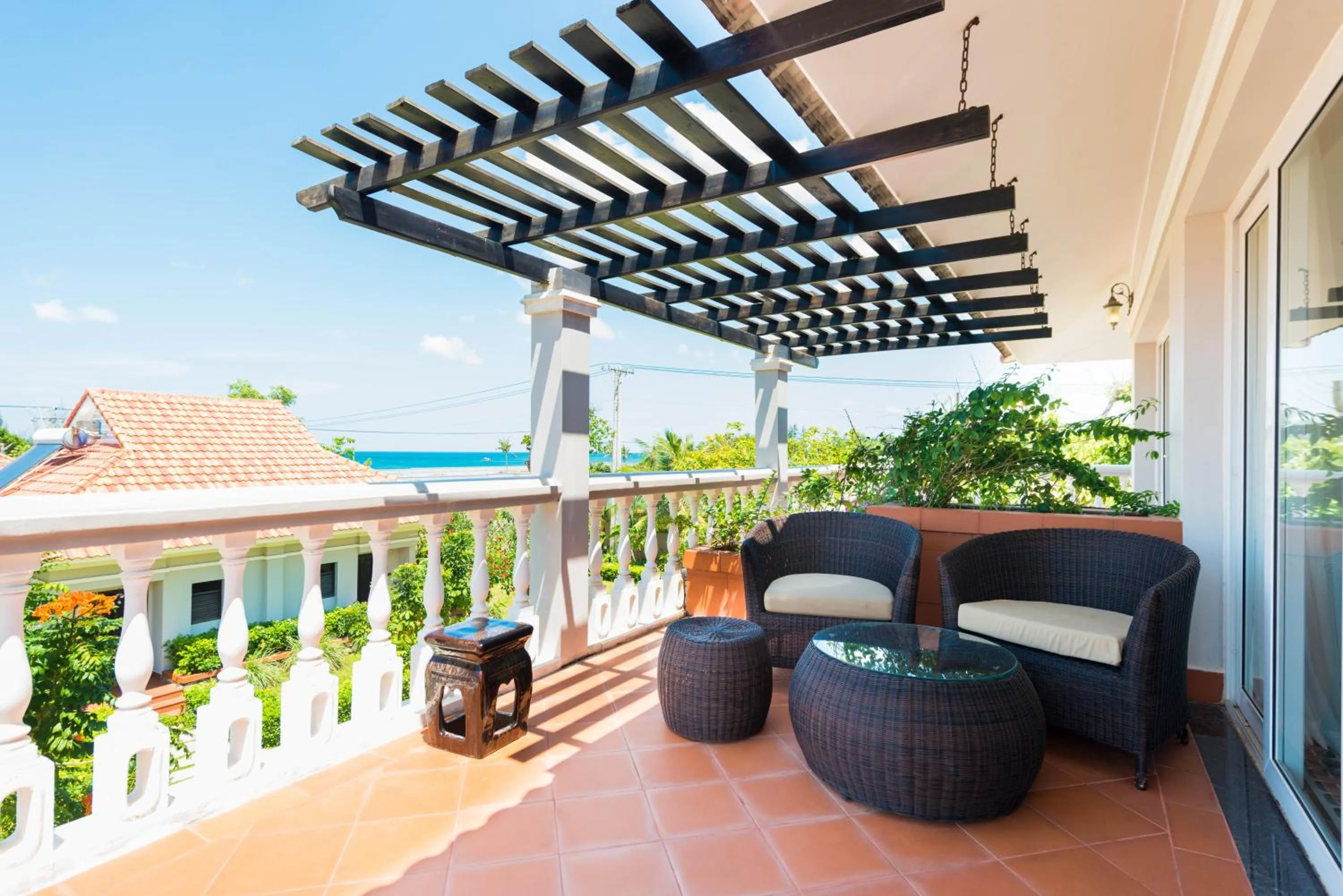 Balcony/Terrace in Mercury Phu Quoc Resort & Villas