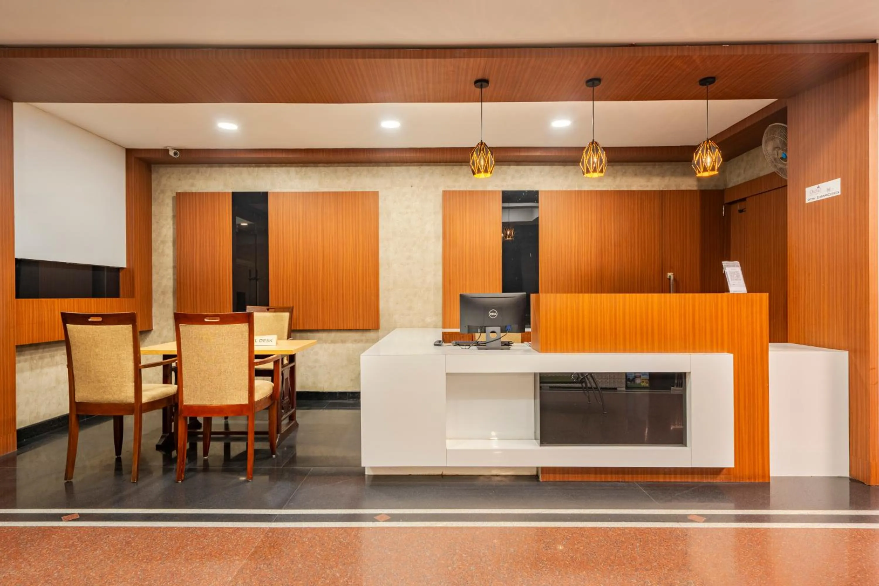 Lobby or reception in Daan Orchid Residency