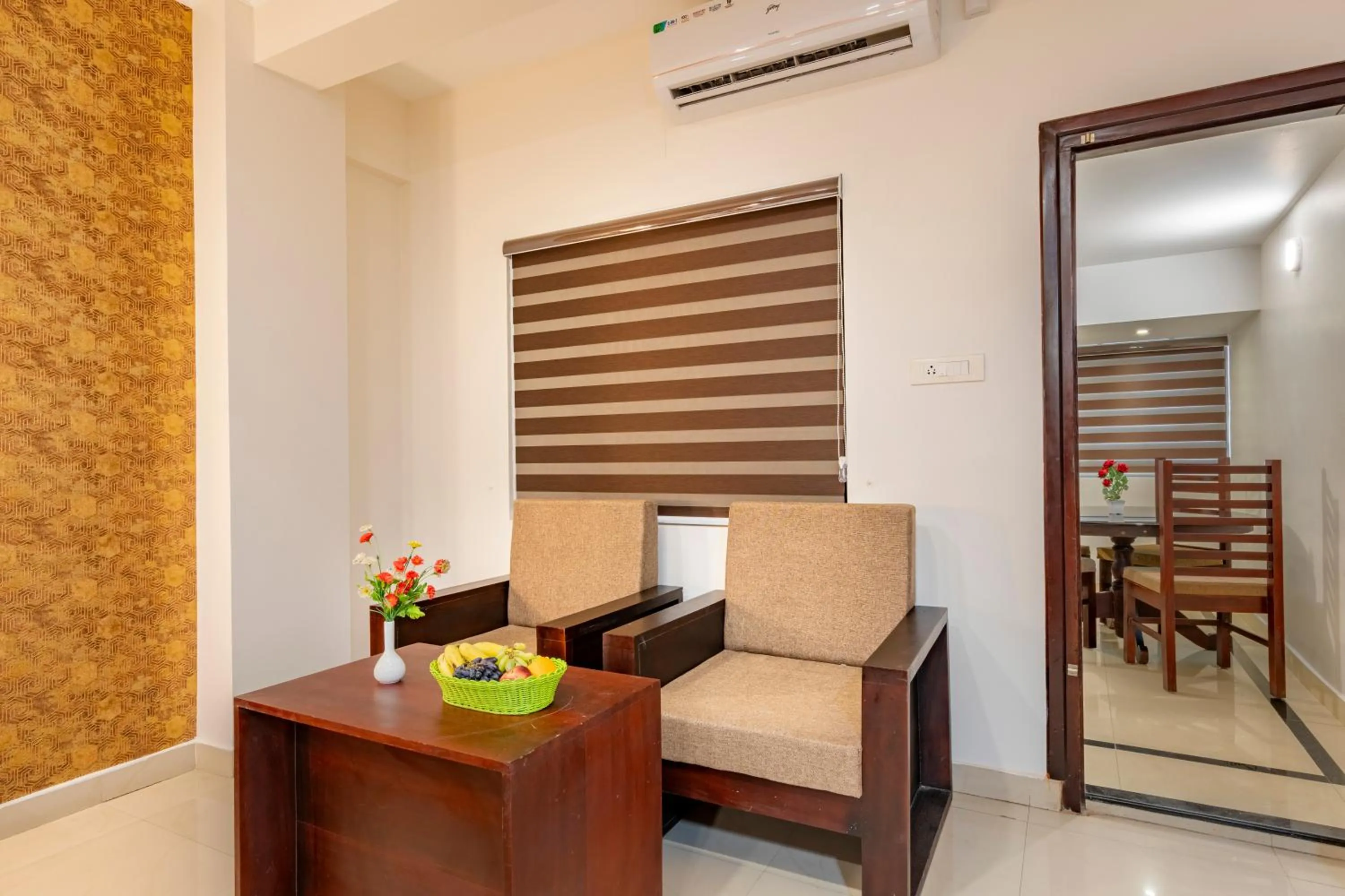 Living room in Daan Orchid Residency