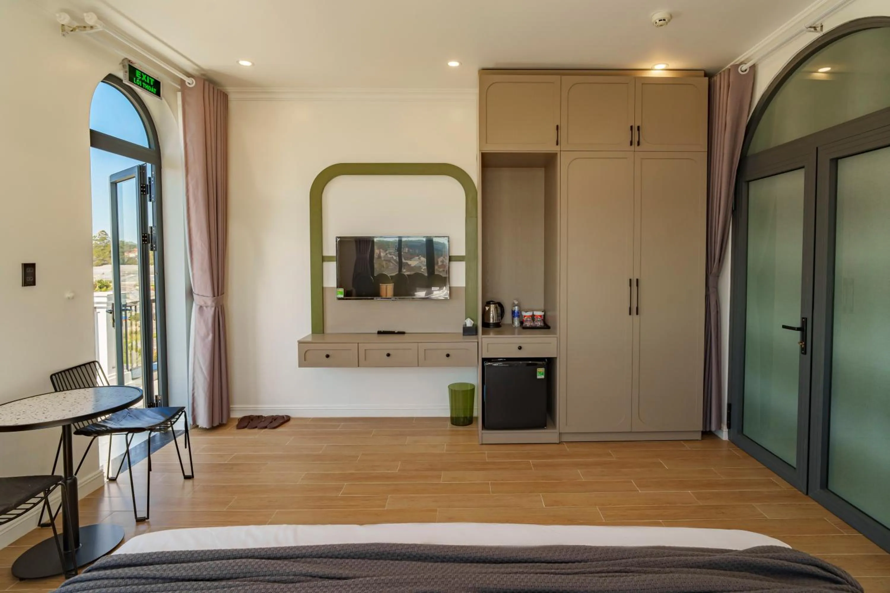 Bed in Storij Home & Coffee