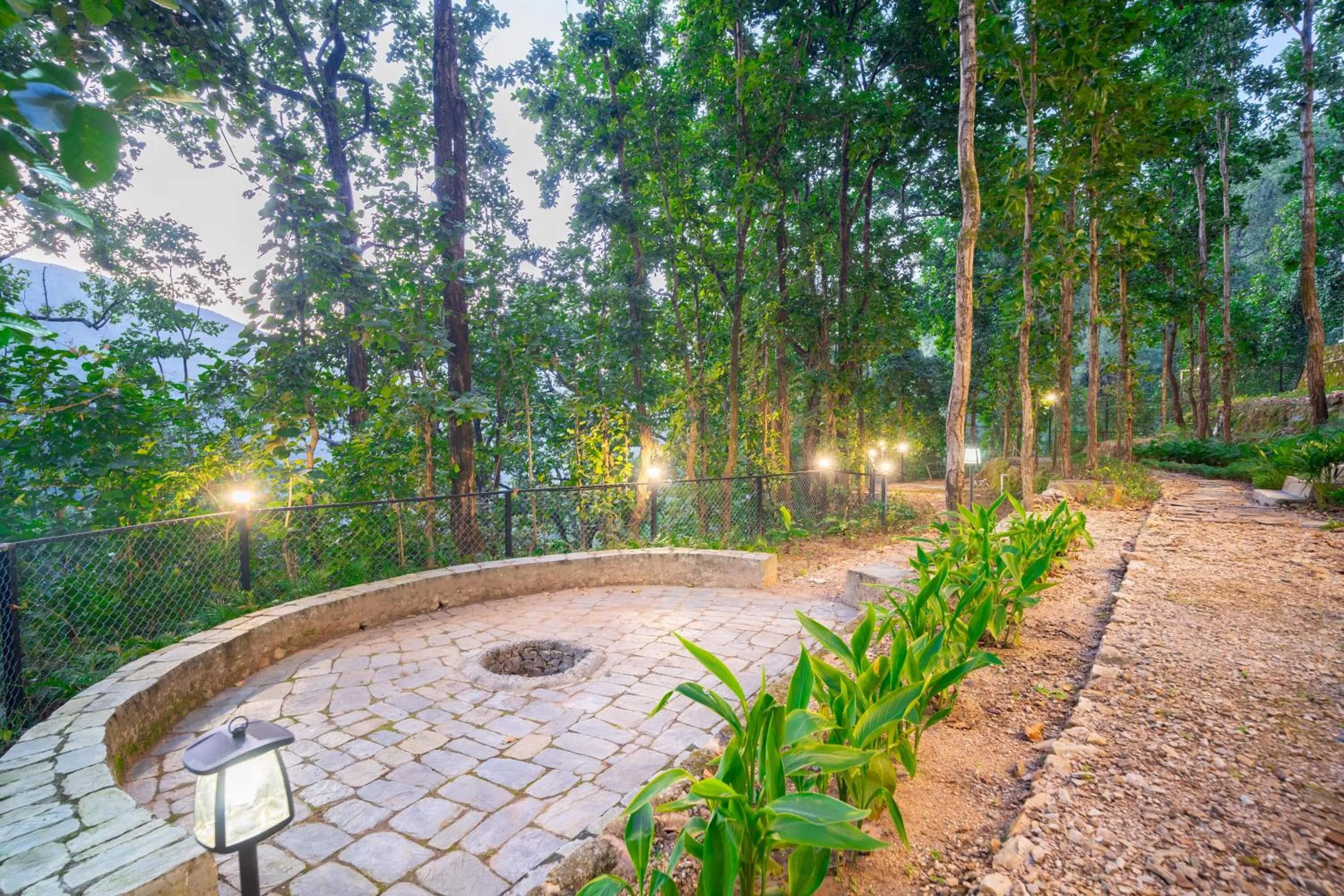 Natural landscape in Marten's Wilderness Retreat