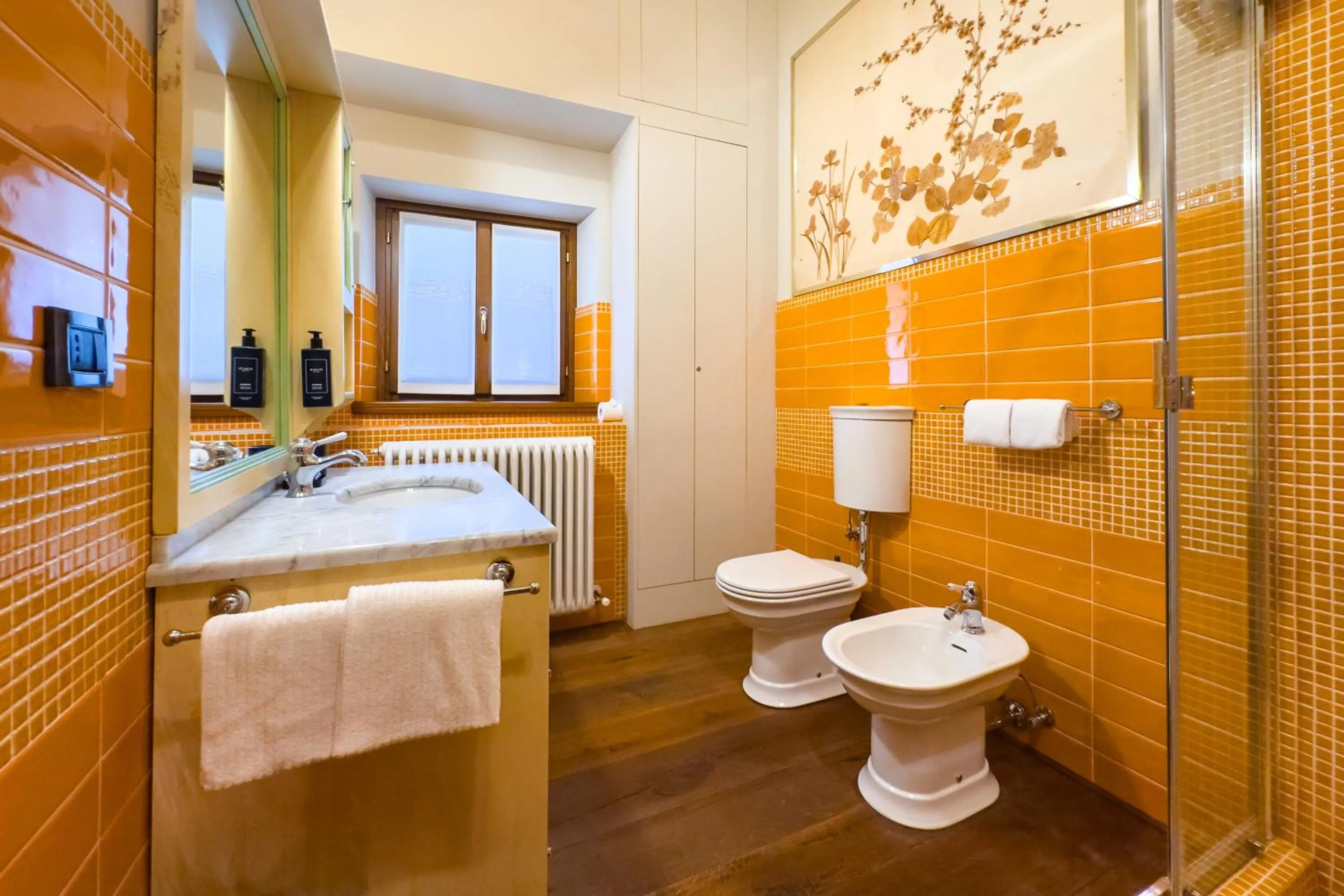 Bathroom in 1448 Antica Dimora Al Merlo Bianco