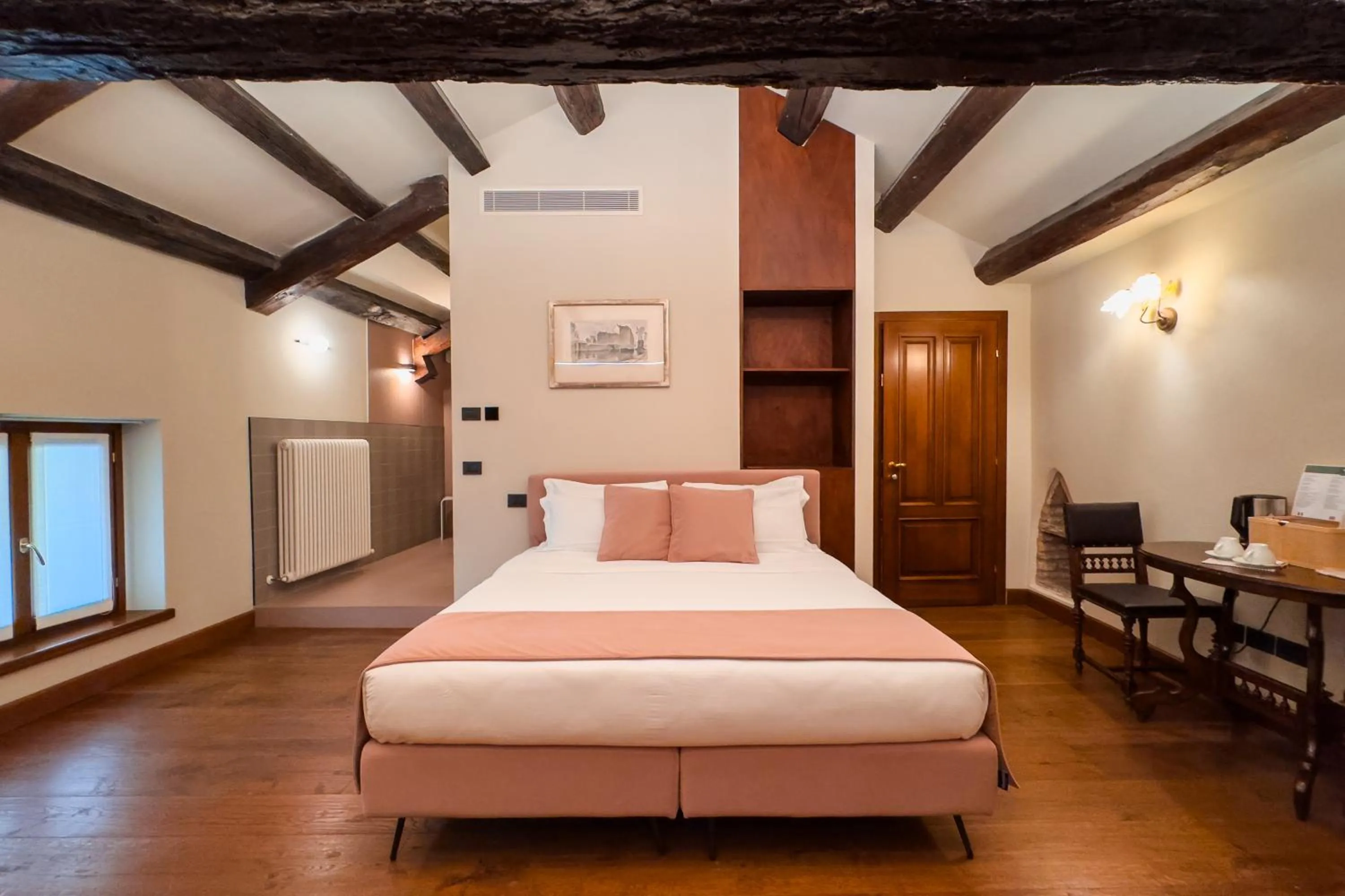 Photo of the whole room, Bed in 1448 Antica Dimora Al Merlo Bianco