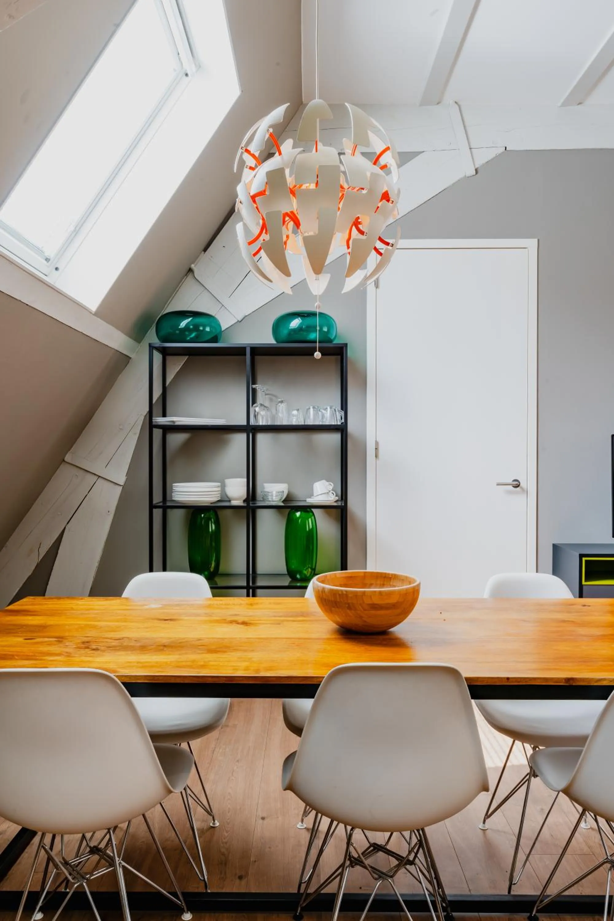 Decorative detail in Apartments De Hallen