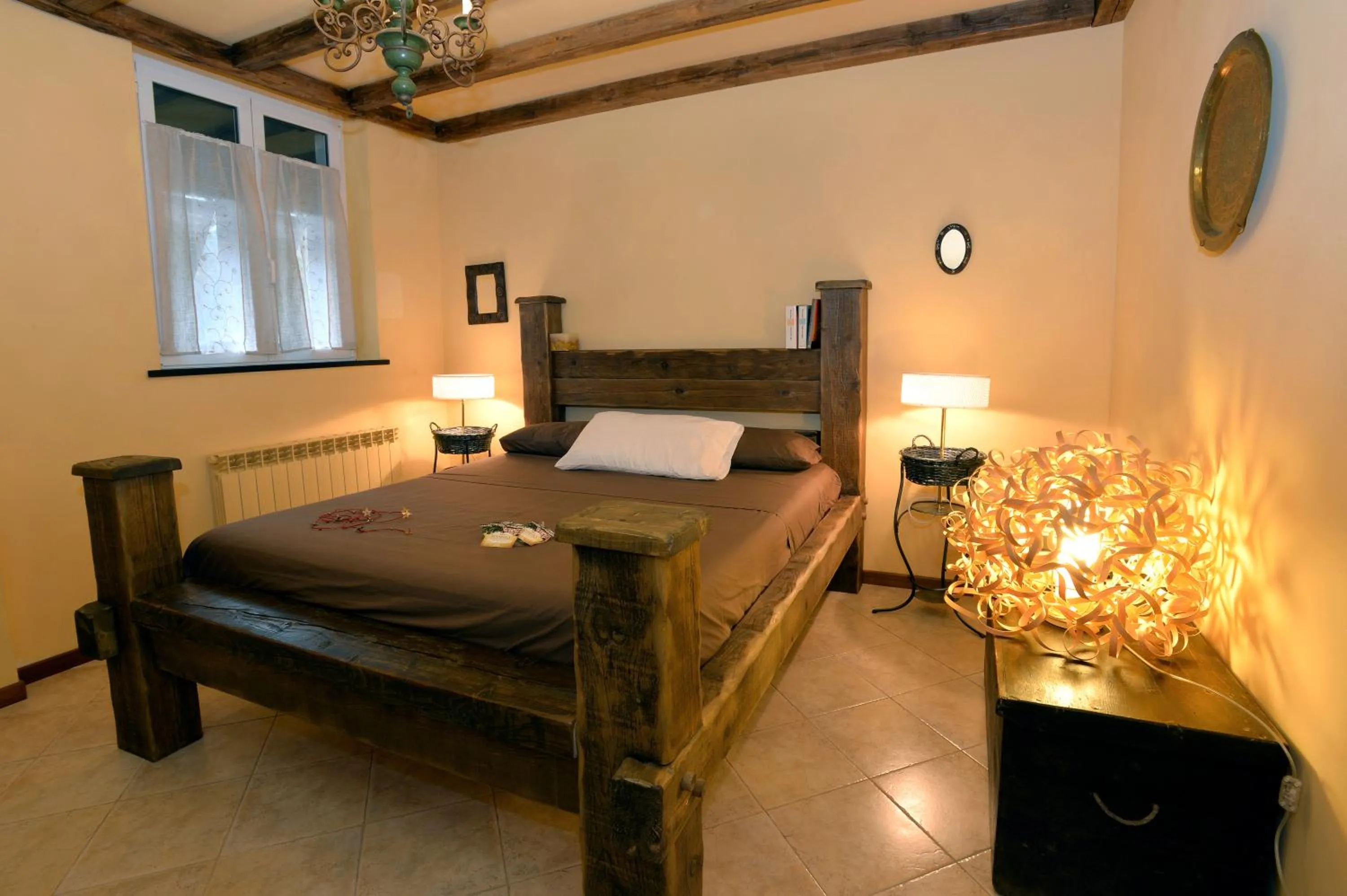Photo of the whole room, Bed in Rivarola al Tempo Dei Castelli