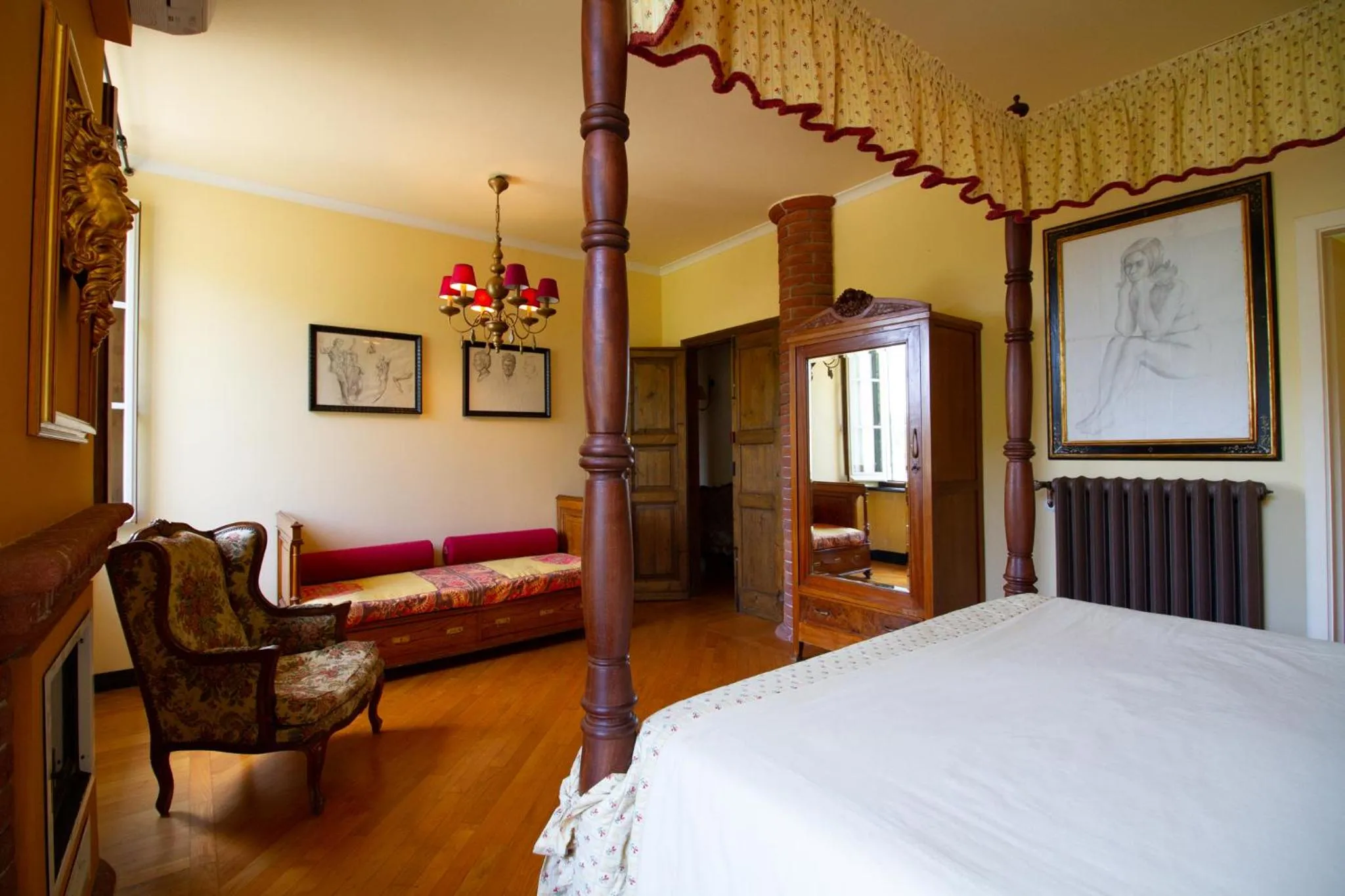 Bedroom, Bed in Rivarola al Tempo Dei Castelli