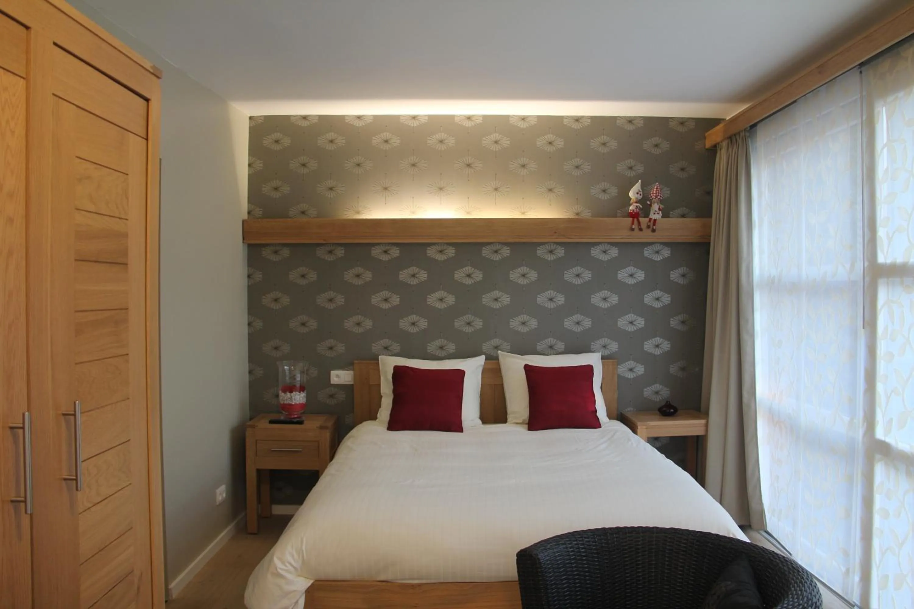 Bedroom, Bed in B&B Het KoeKoeKsnest Schelle