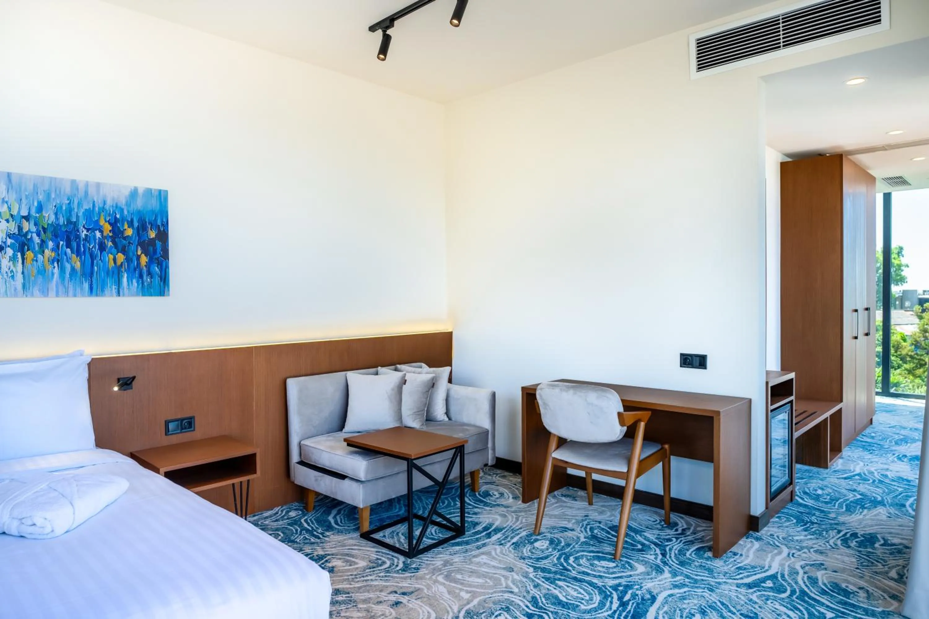 Seating area in GREENWOOD