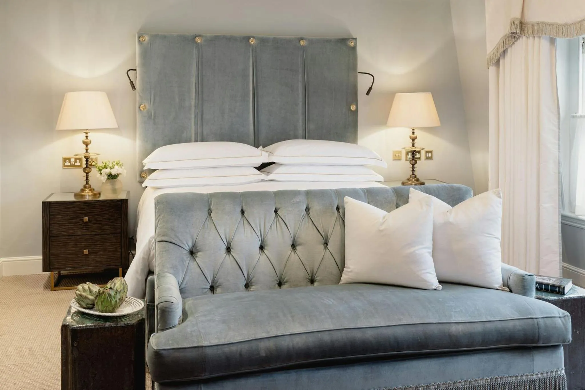 Bedroom, Bed in Egerton House