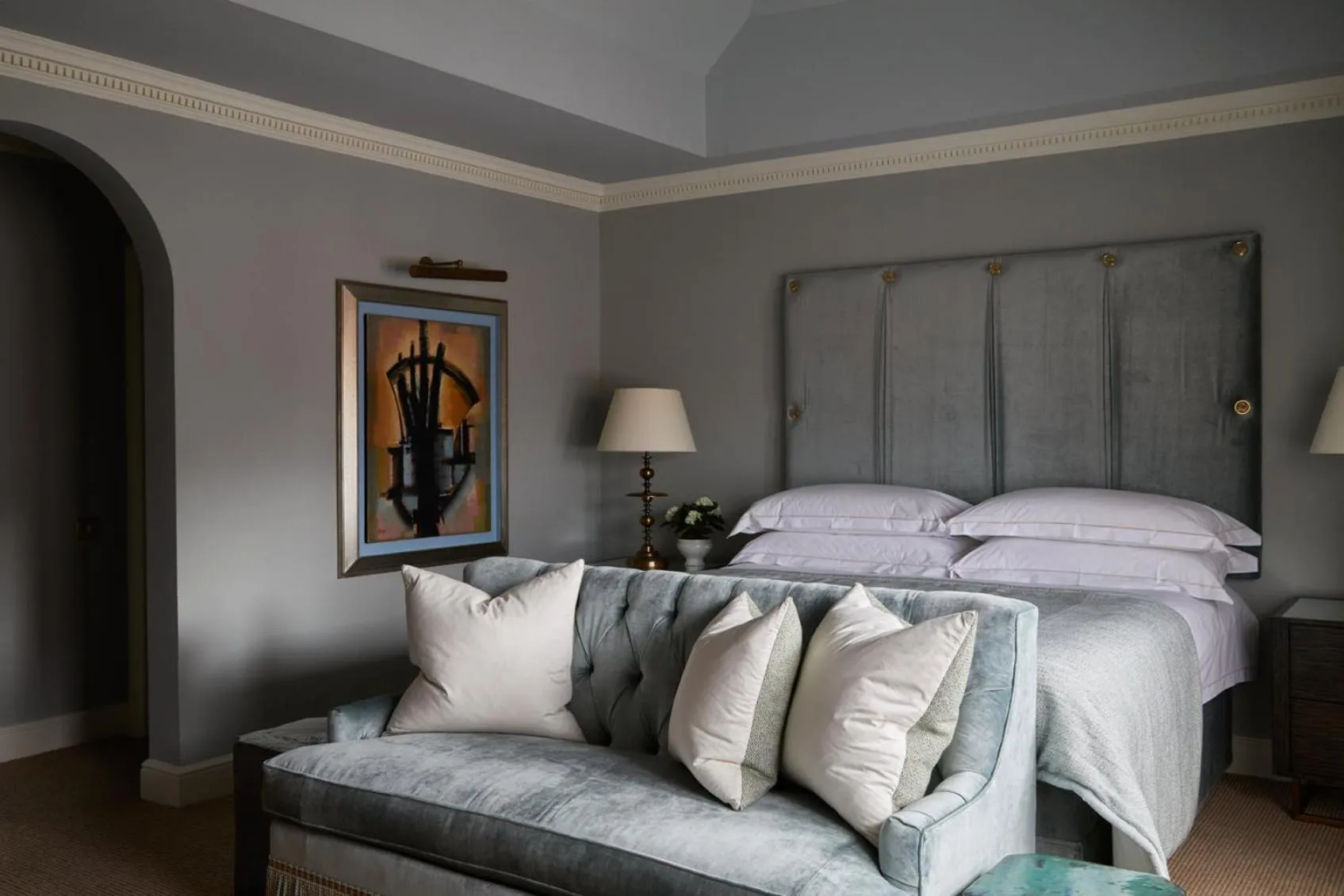 Photo of the whole room, Bed in Egerton House