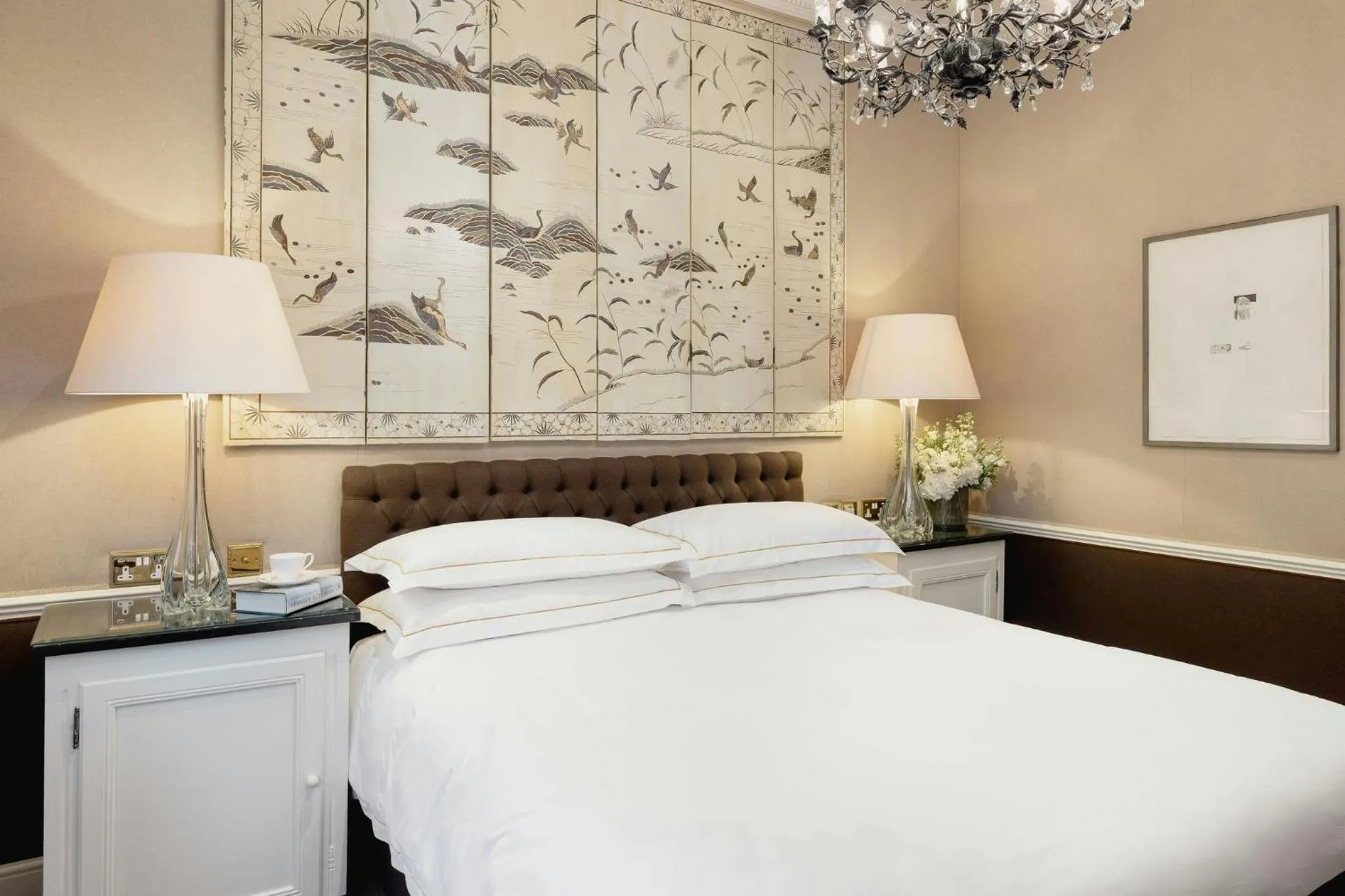 Bedroom, Bed in Egerton House