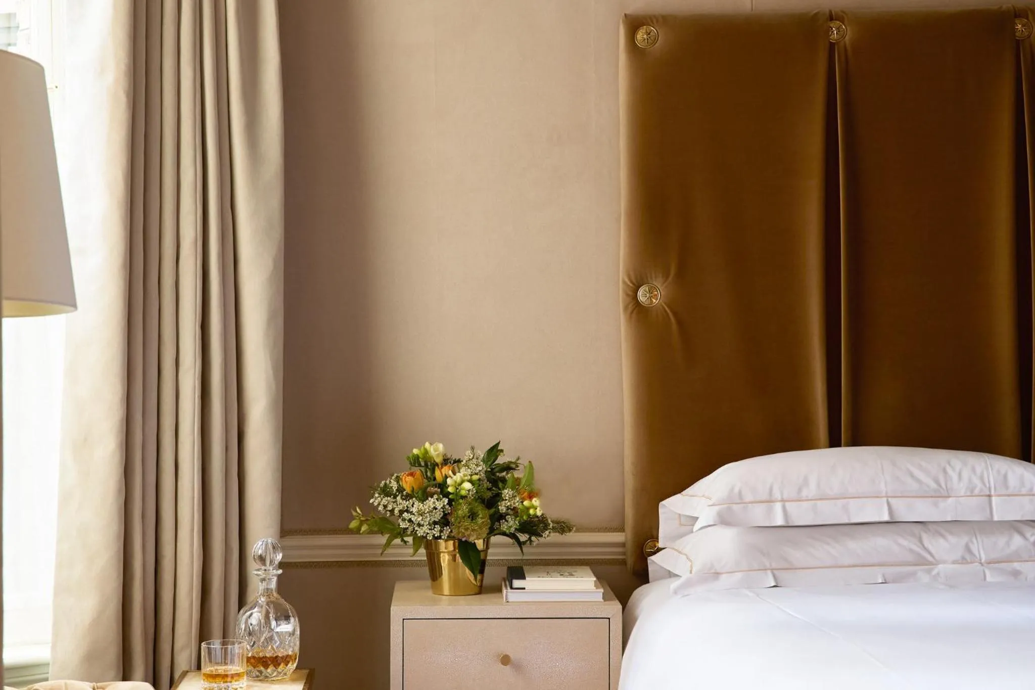 Photo of the whole room, Bed in Egerton House