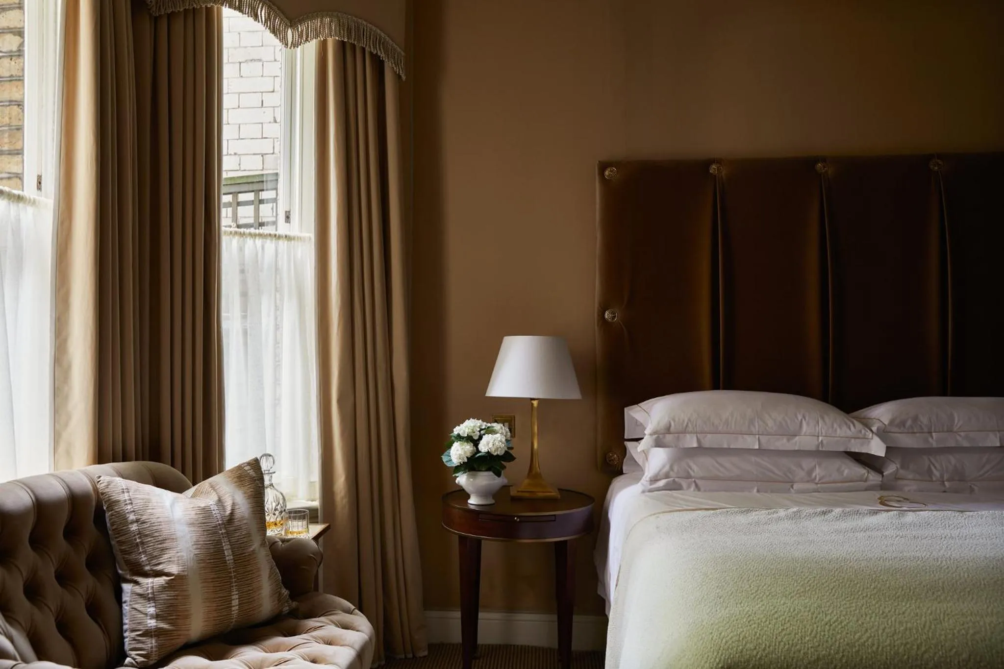 Photo of the whole room, Bed in Egerton House