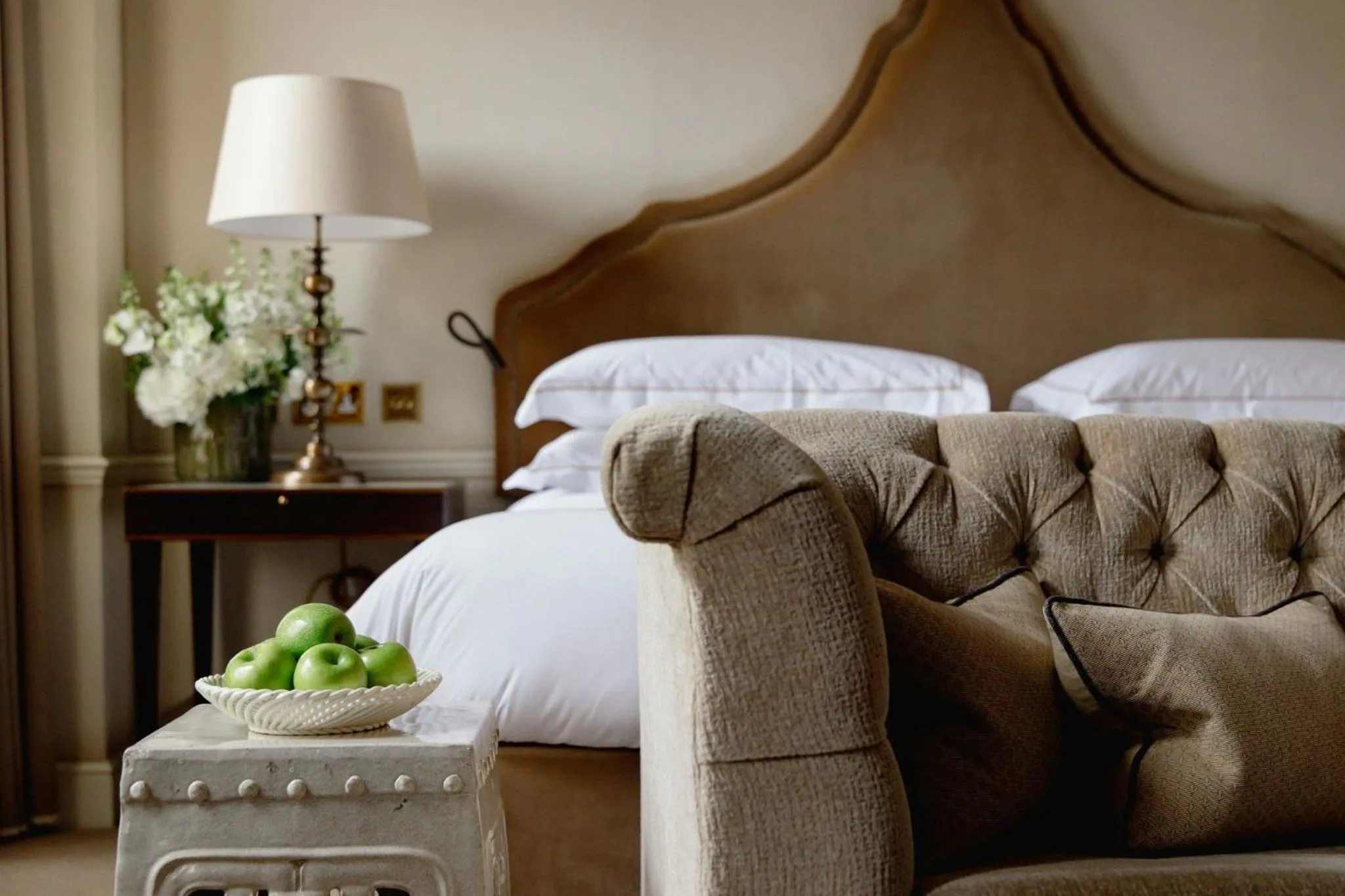 Bedroom, Bed in Egerton House