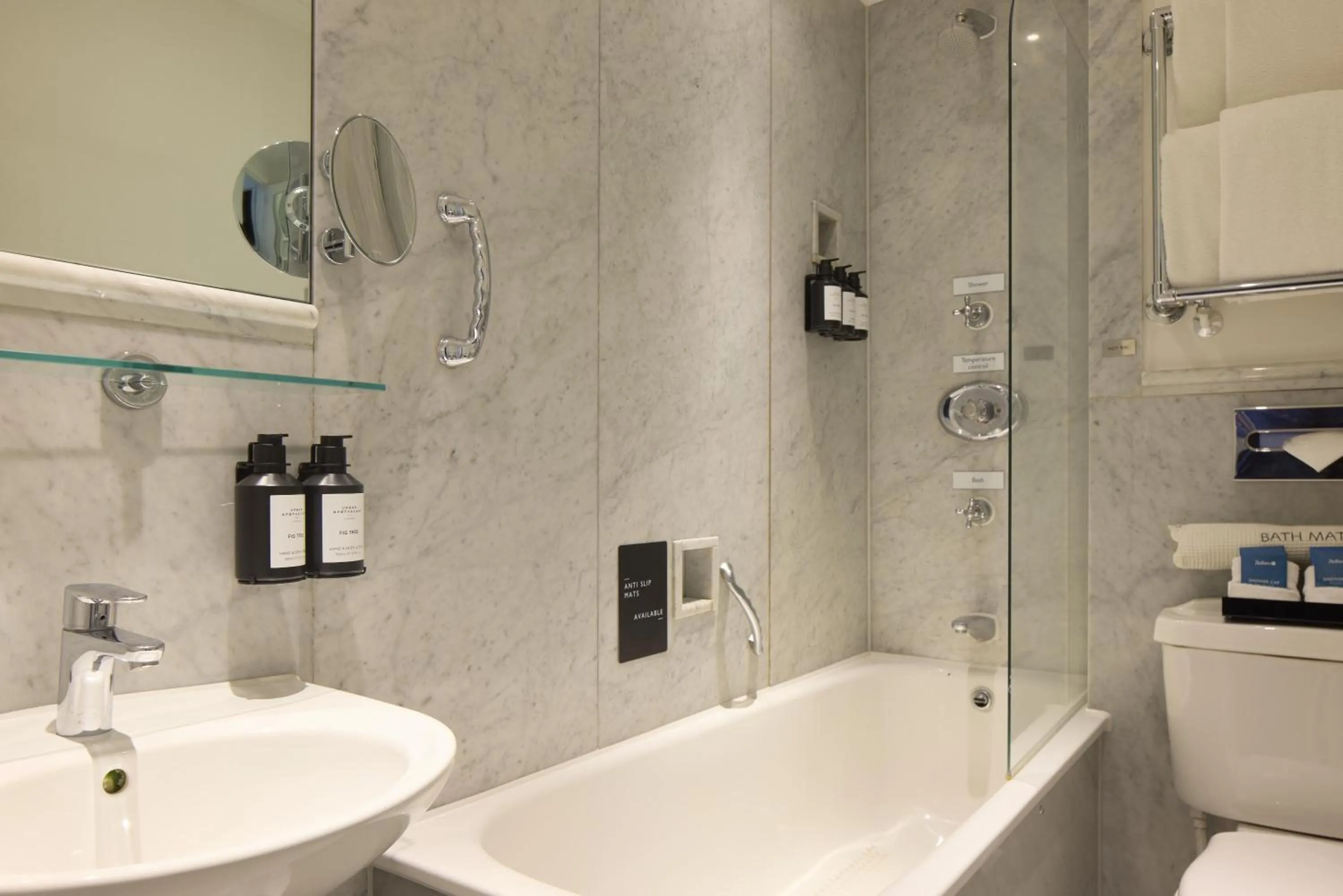 Bathroom in Radisson Blu Hotel, London South Kensington