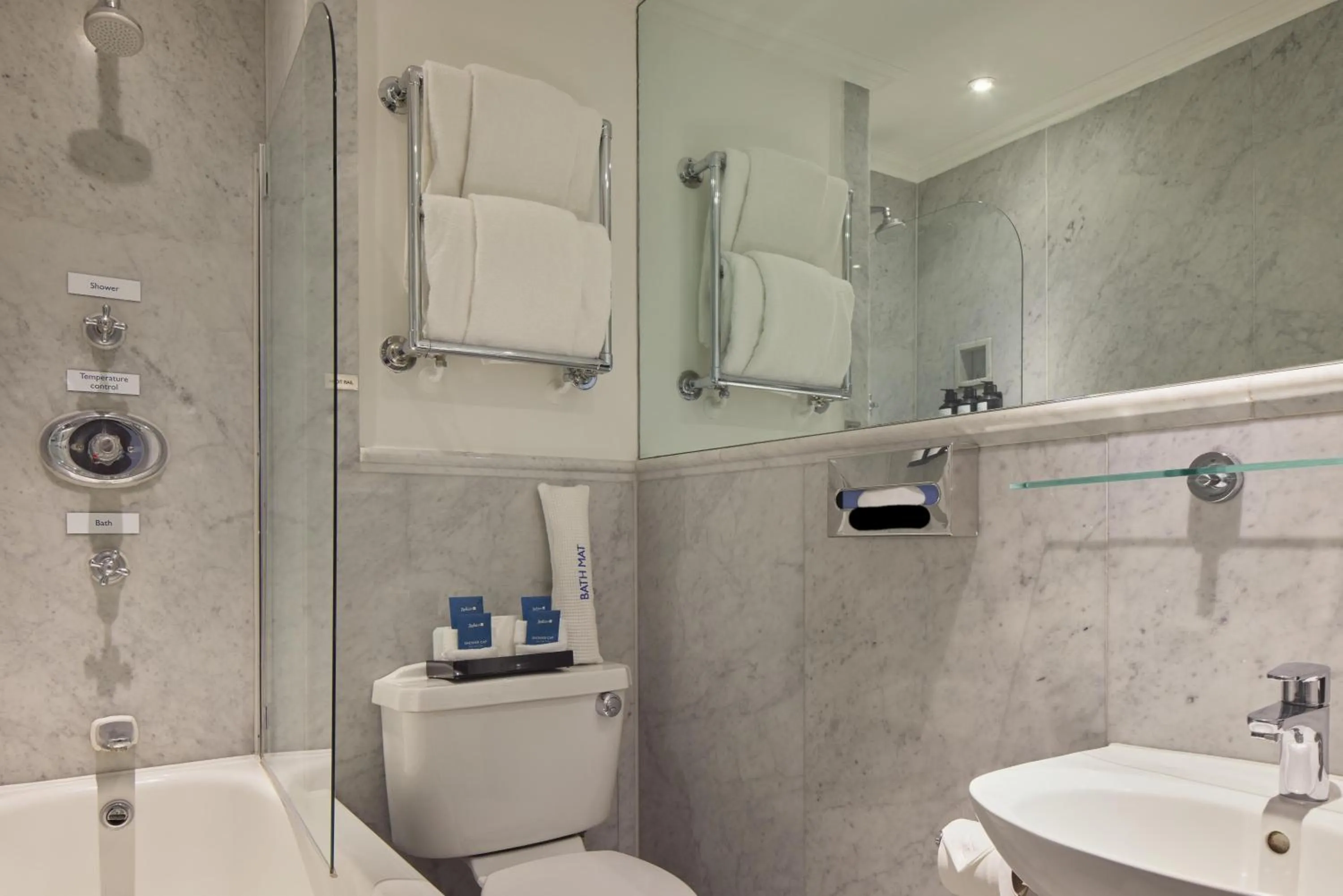 Bathroom in Radisson Blu Hotel, London South Kensington