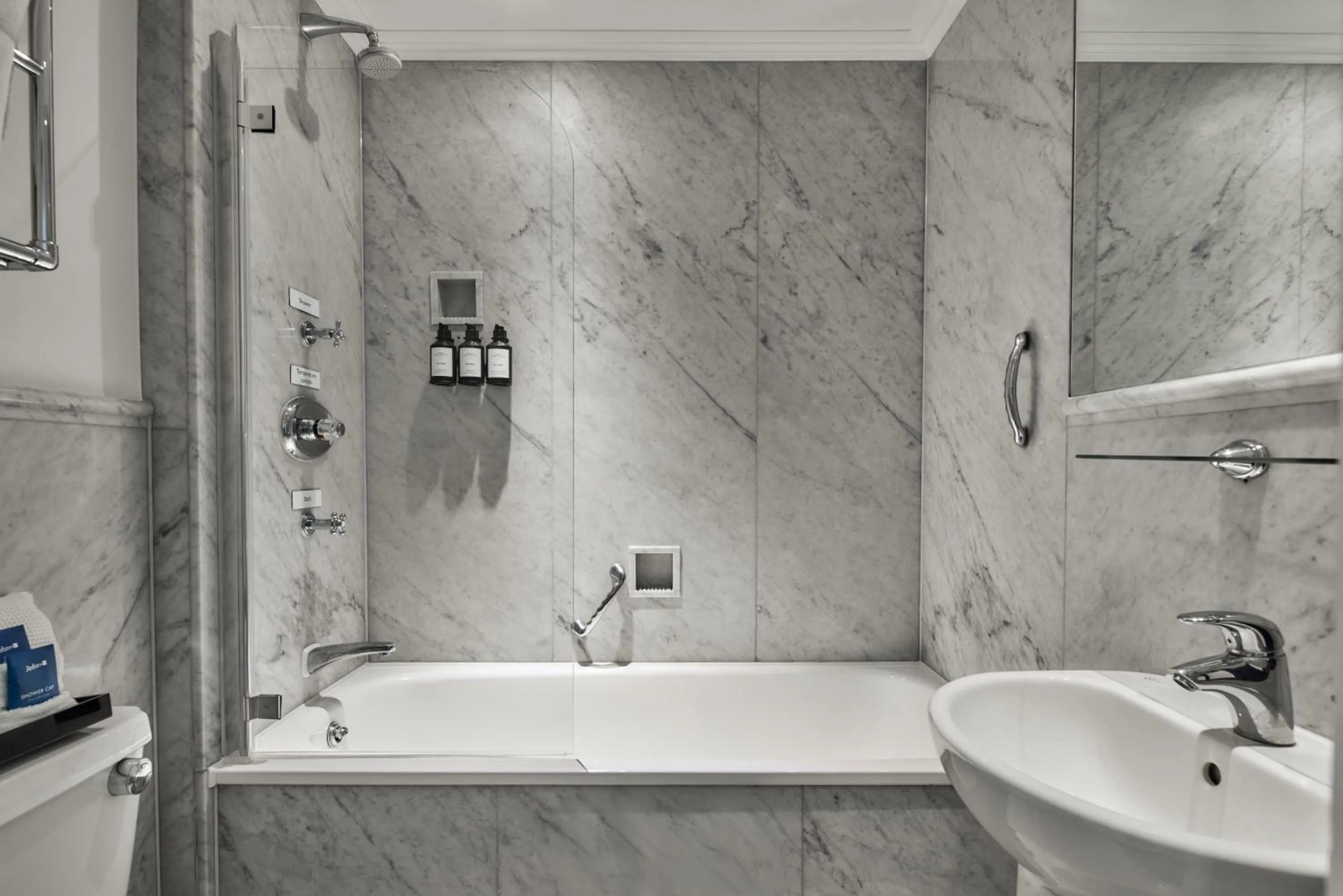 Bathroom in Radisson Blu Hotel, London South Kensington