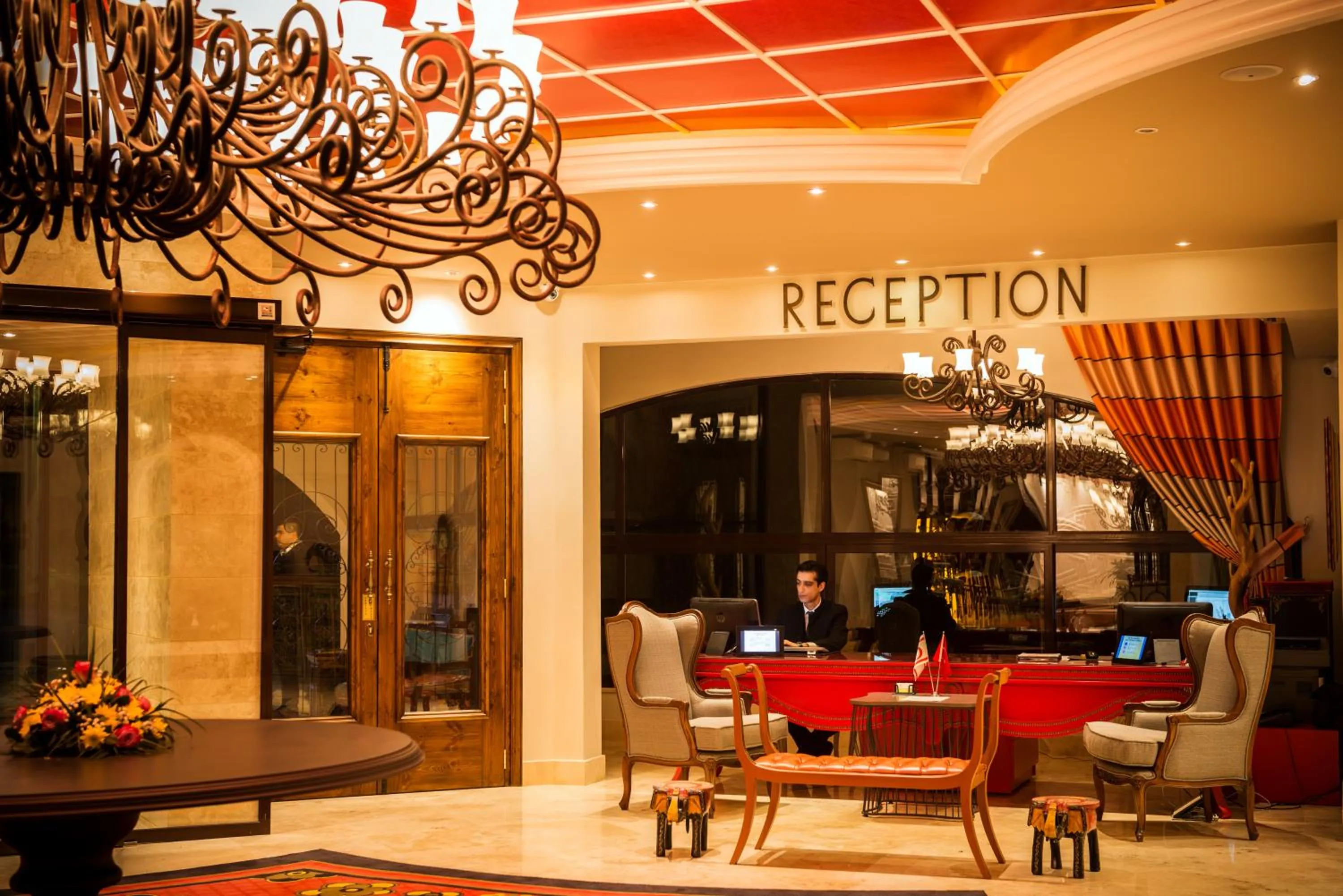 Lobby or reception in The Olive Tree Hotel