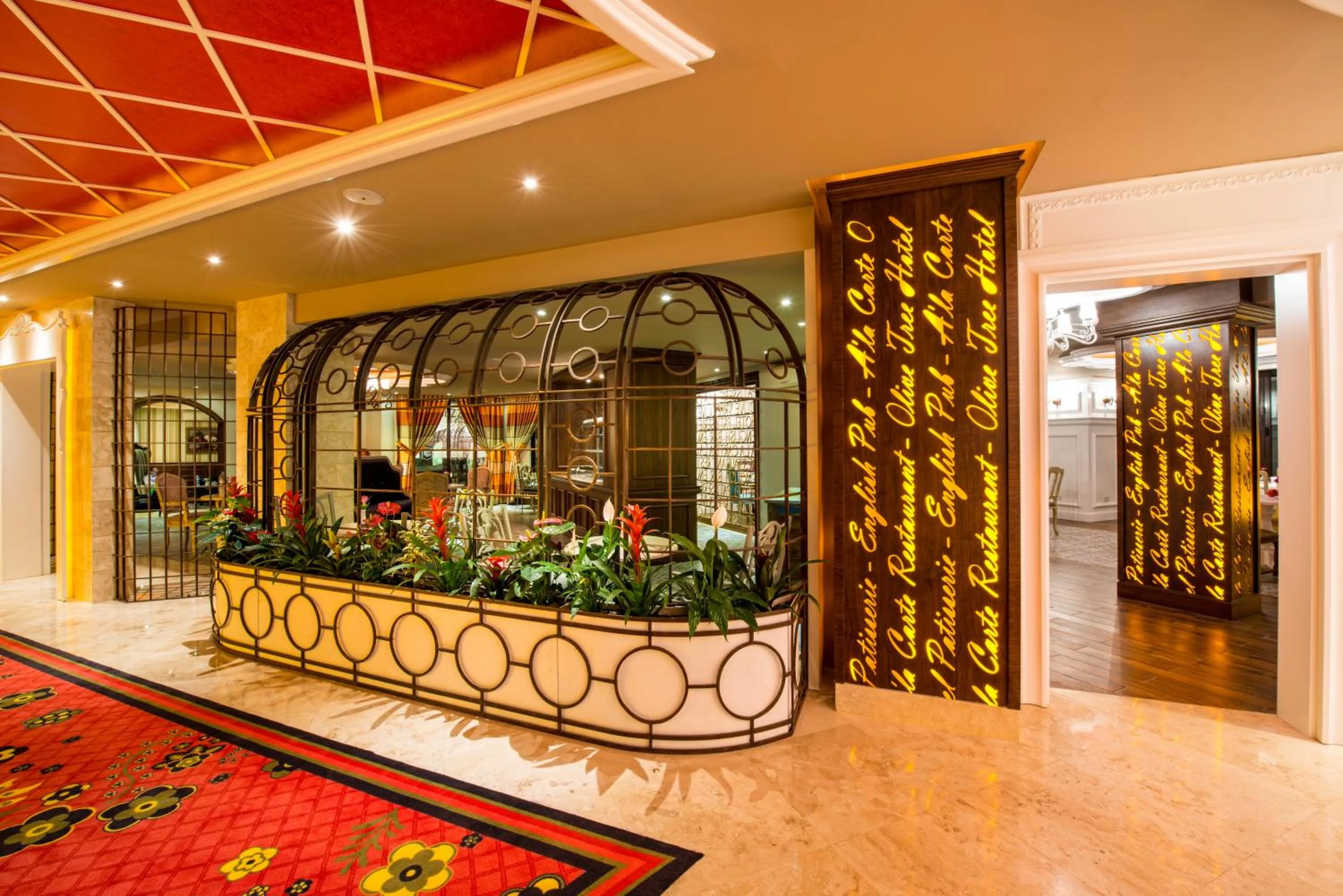 Lounge or bar in The Olive Tree Hotel