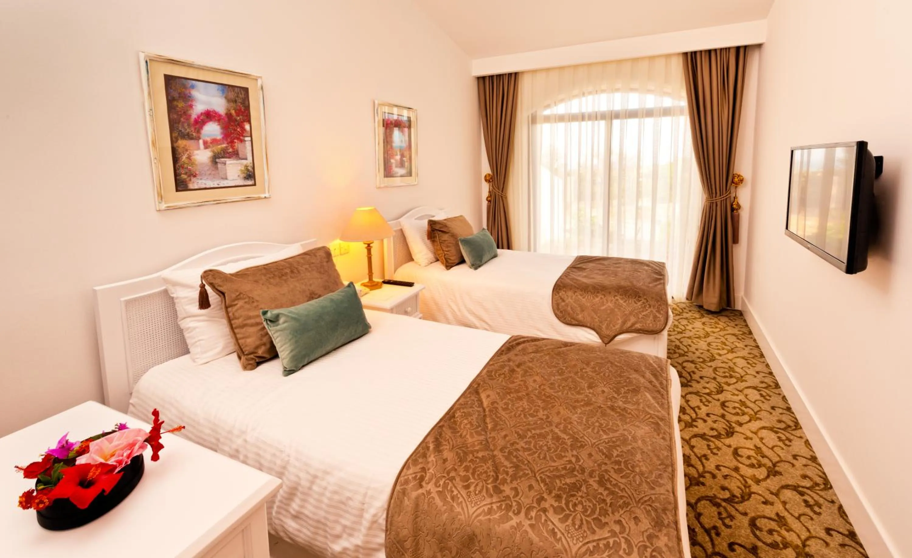 Photo of the whole room, Bed in The Olive Tree Hotel