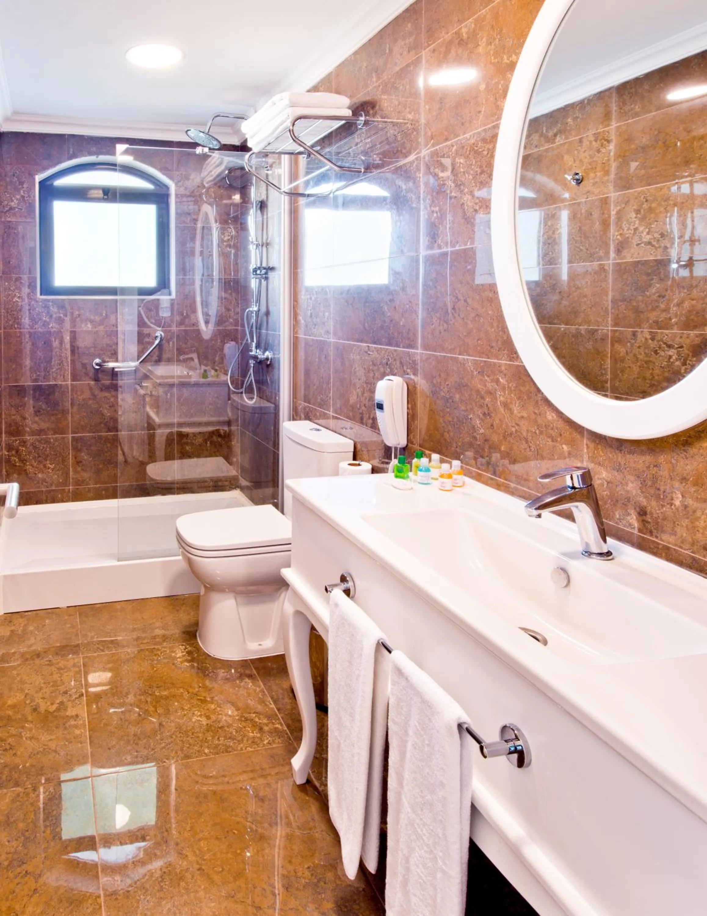 Bathroom in The Olive Tree Hotel