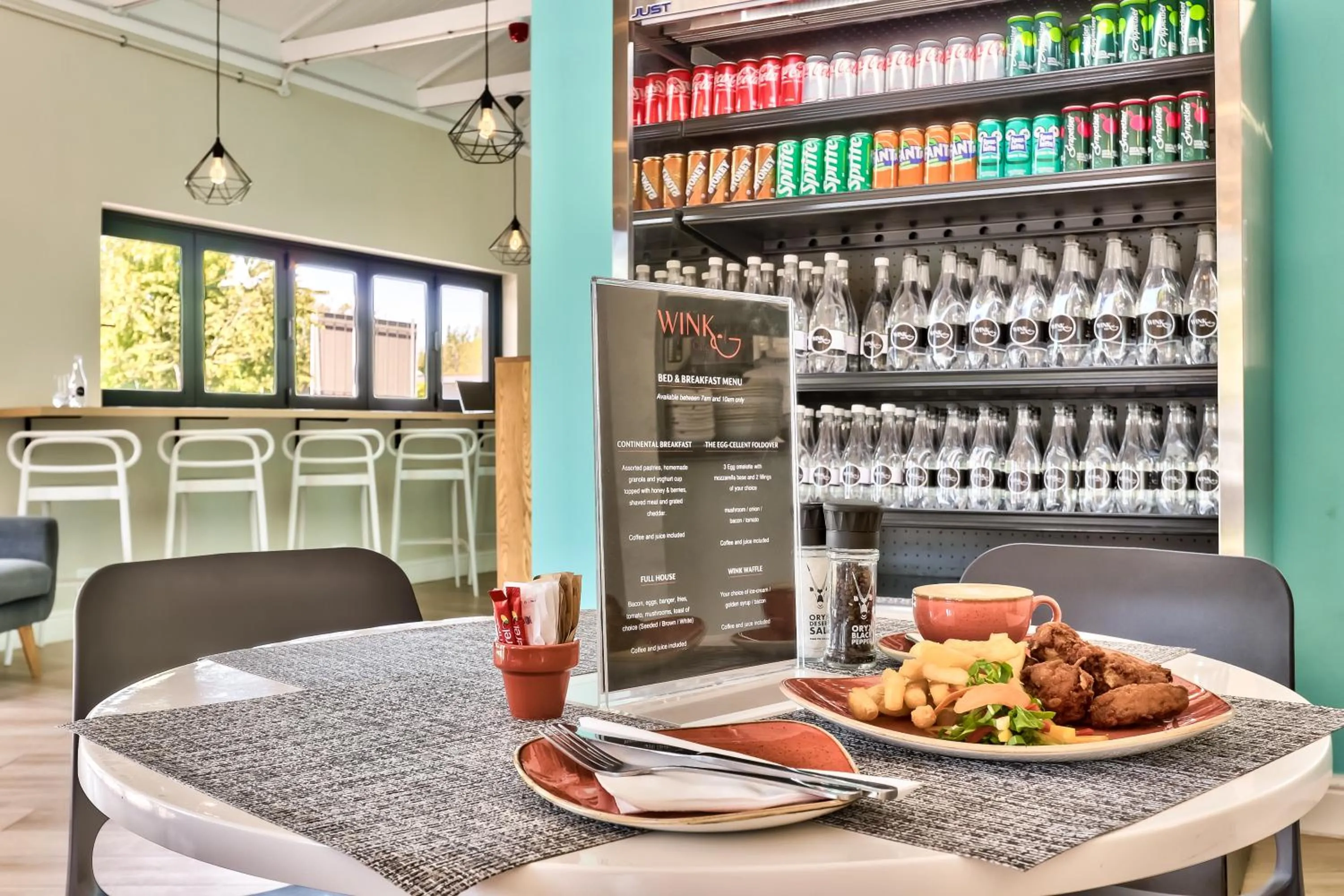 Restaurant/places to eat in WINK Aparthotel Quiver Tree