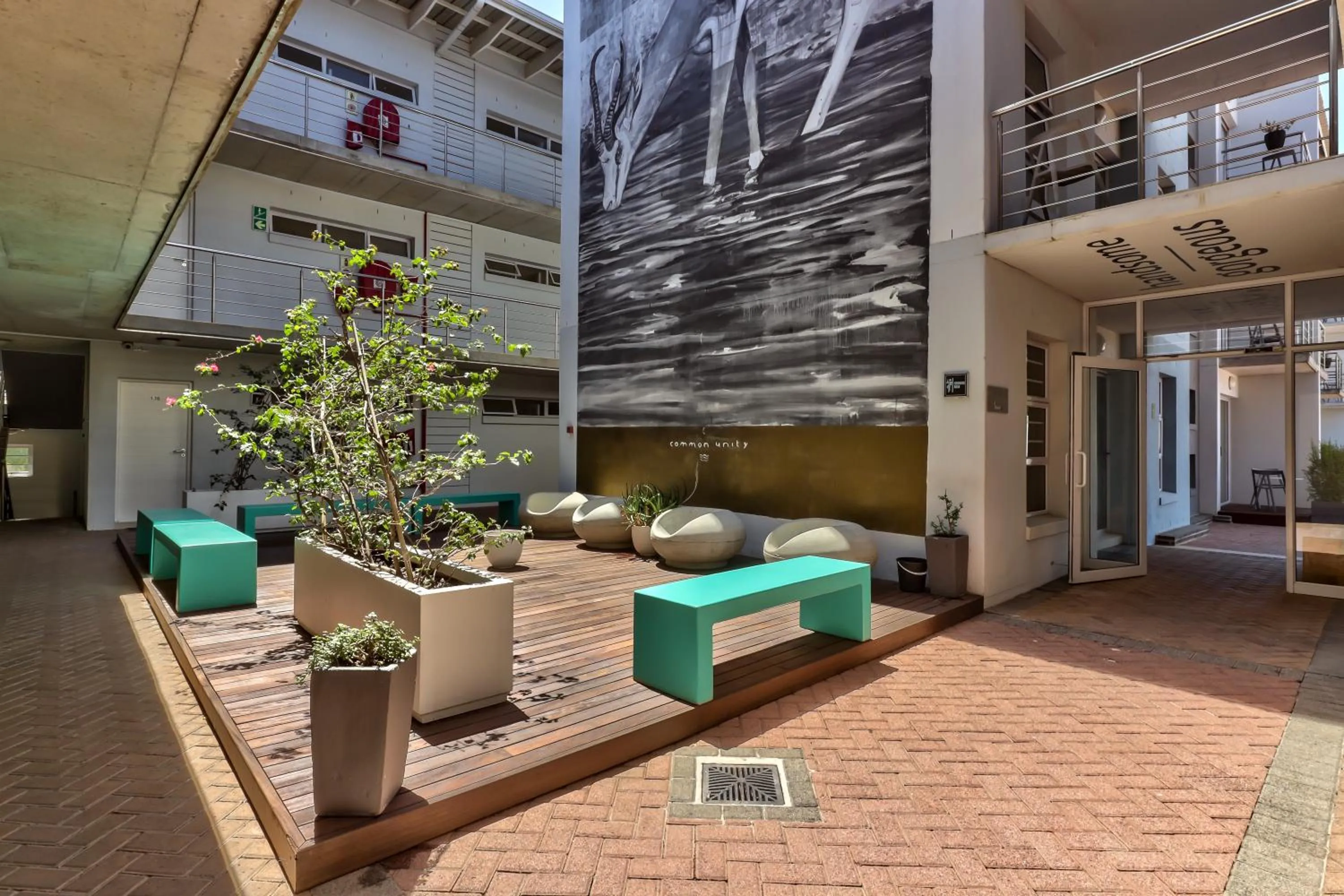 Property building in WINK Aparthotel Quiver Tree