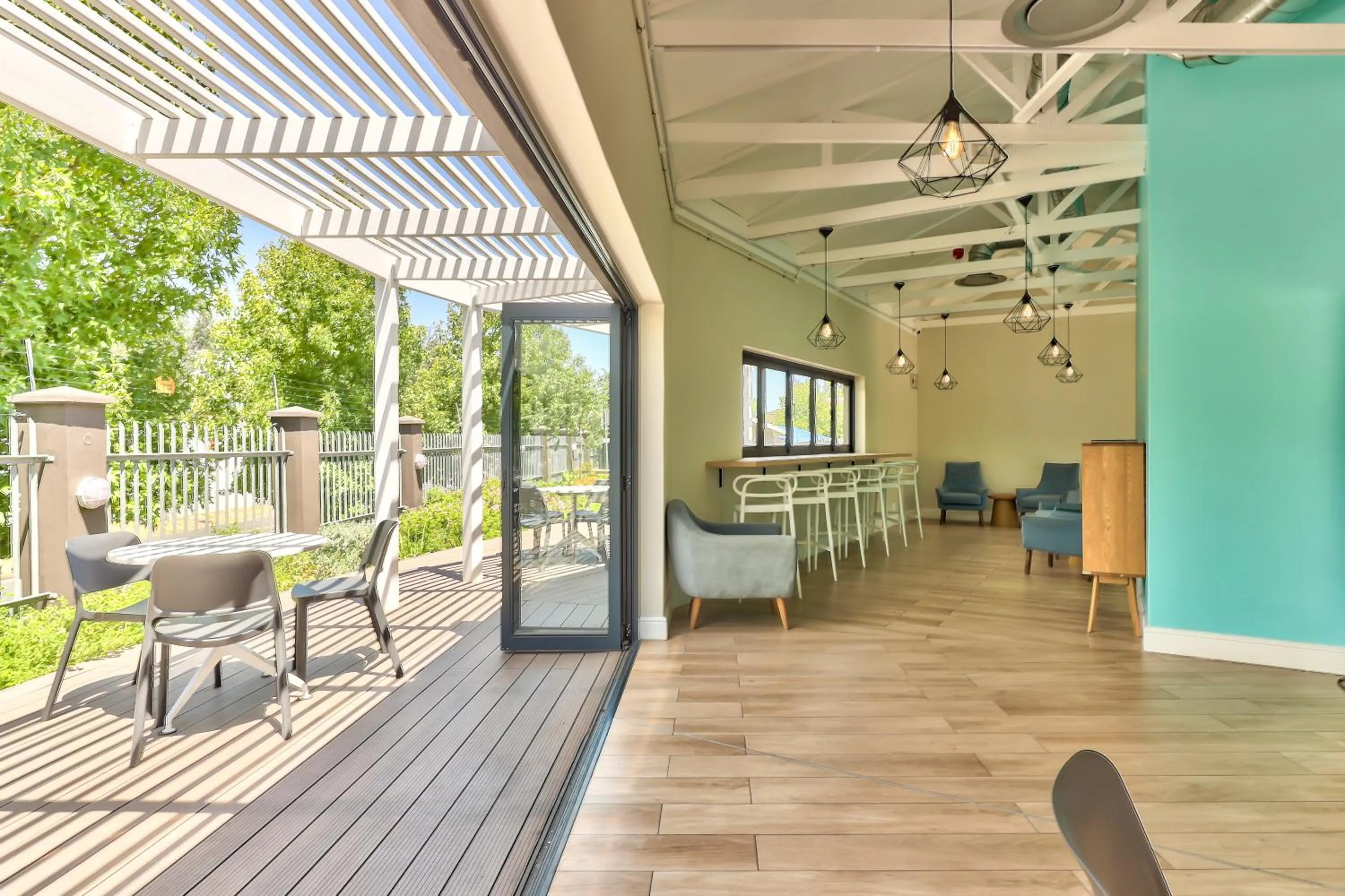 Patio in WINK Aparthotel Quiver Tree