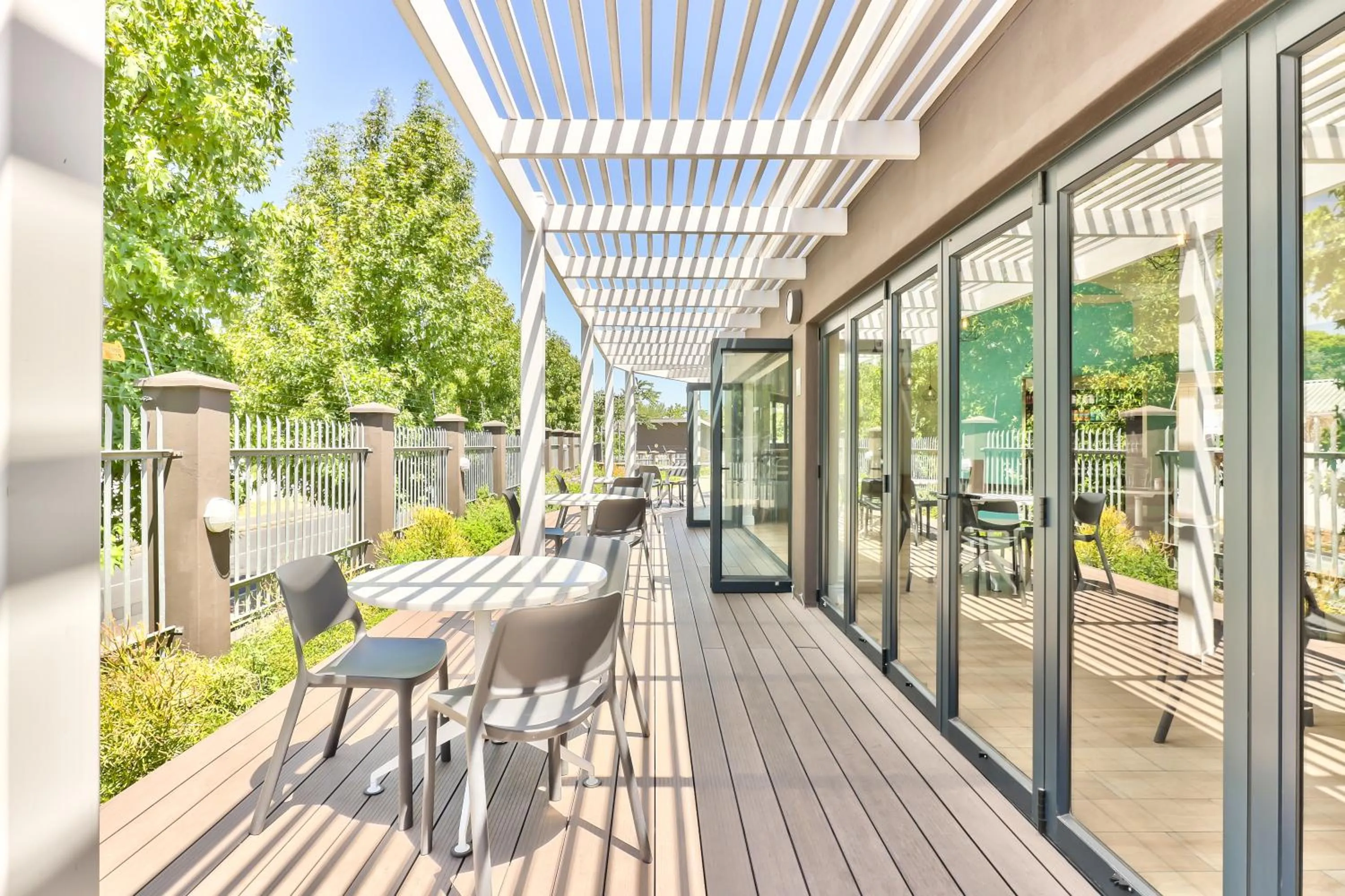 Patio in WINK Aparthotel Quiver Tree