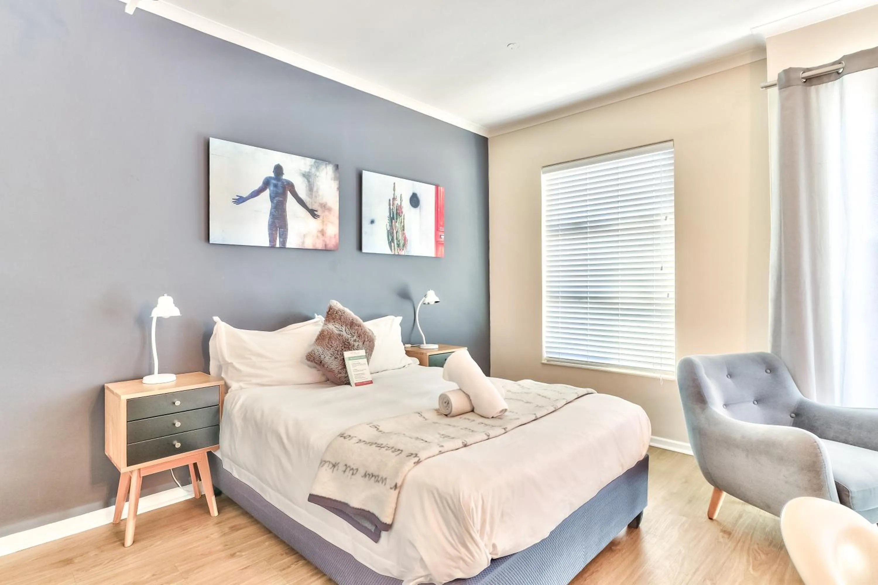 Bed in WINK Aparthotel Quiver Tree