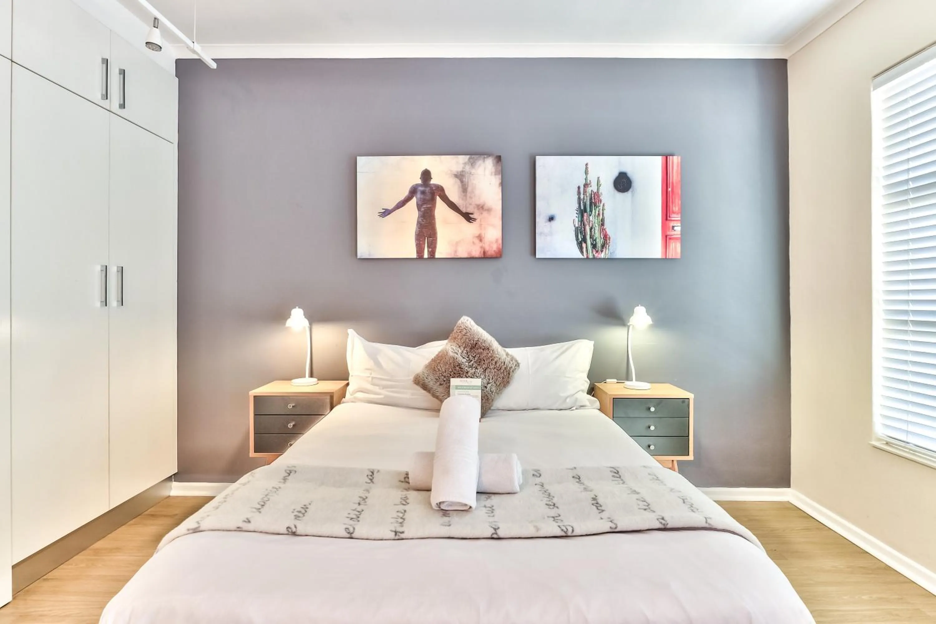 Bed in WINK Aparthotel Quiver Tree