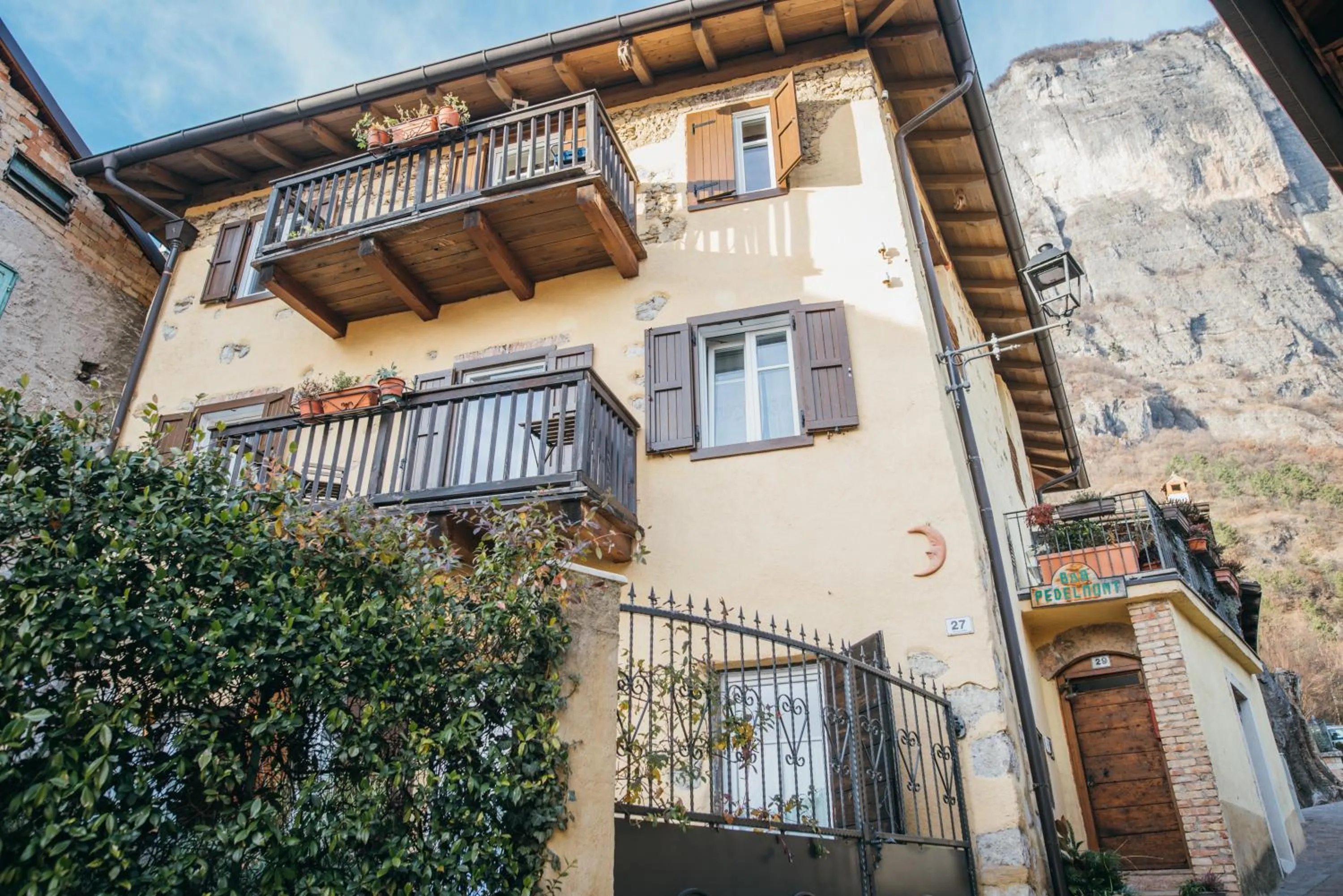 Facade/entrance in B&B Pedelmont