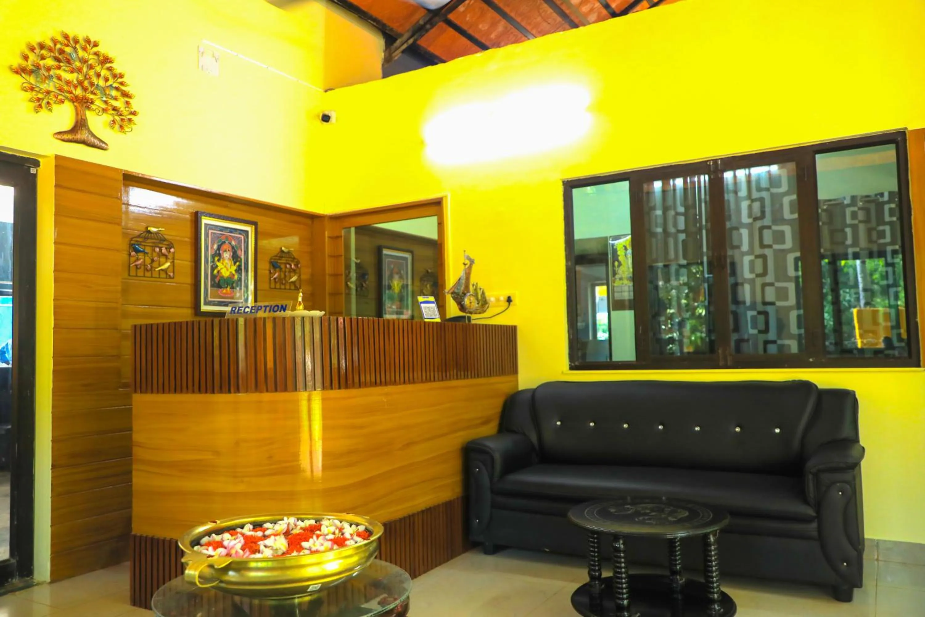 Lobby or reception in Auro Wellness Castle